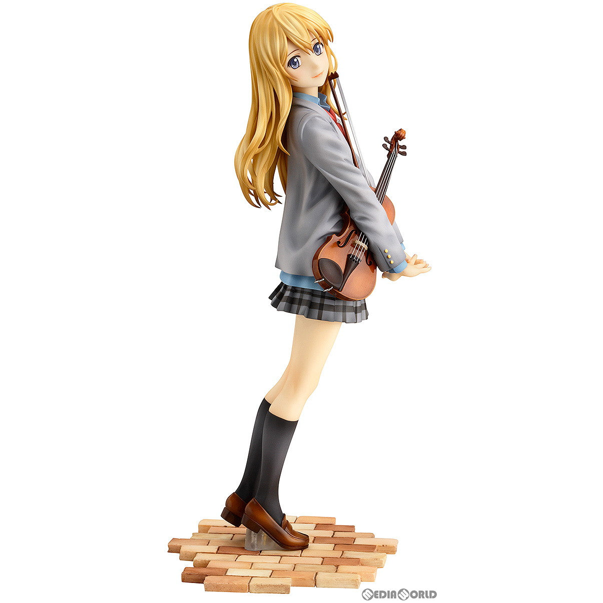 【中古即納】[FIG] (再々販)宮園かをり(みやぞのかをり) 四月は君の嘘 1/8 完成品 フィギュア グッドスマイルカンパニー(20241231)