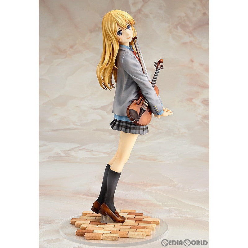 【中古即納】[FIG] (再々販)宮園かをり(みやぞのかをり) 四月は君の嘘 1/8 完成品 フィギュア グッドスマイルカンパニー(20241231)