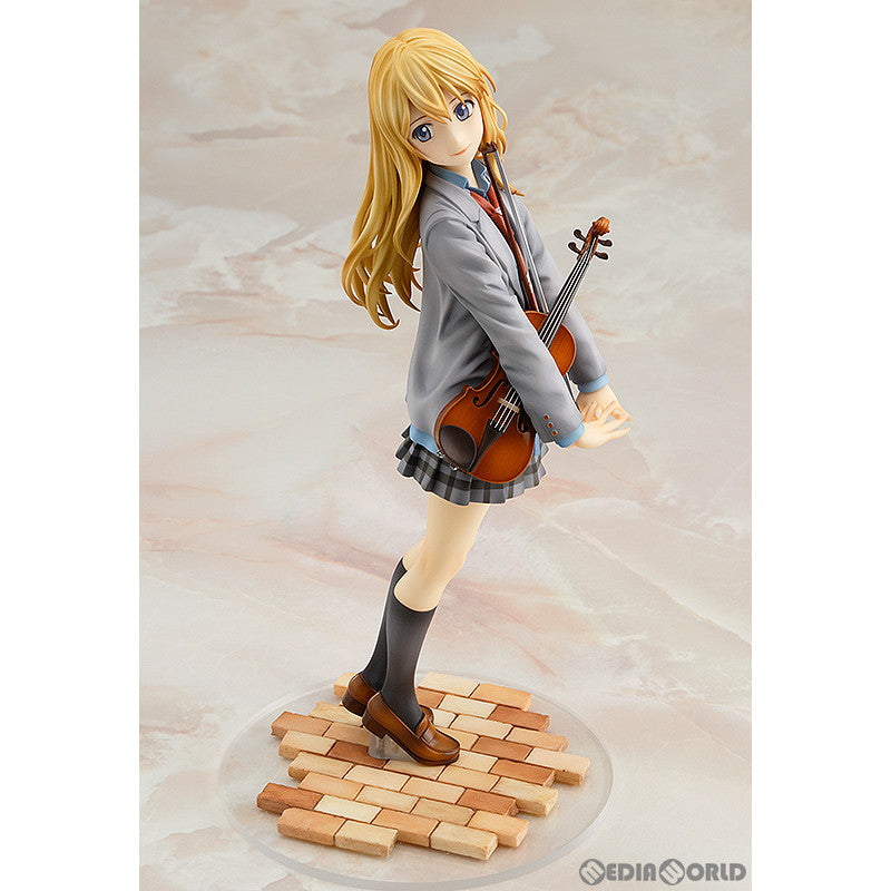 【中古即納】[FIG] (再々販)宮園かをり(みやぞのかをり) 四月は君の嘘 1/8 完成品 フィギュア グッドスマイルカンパニー(20241231)