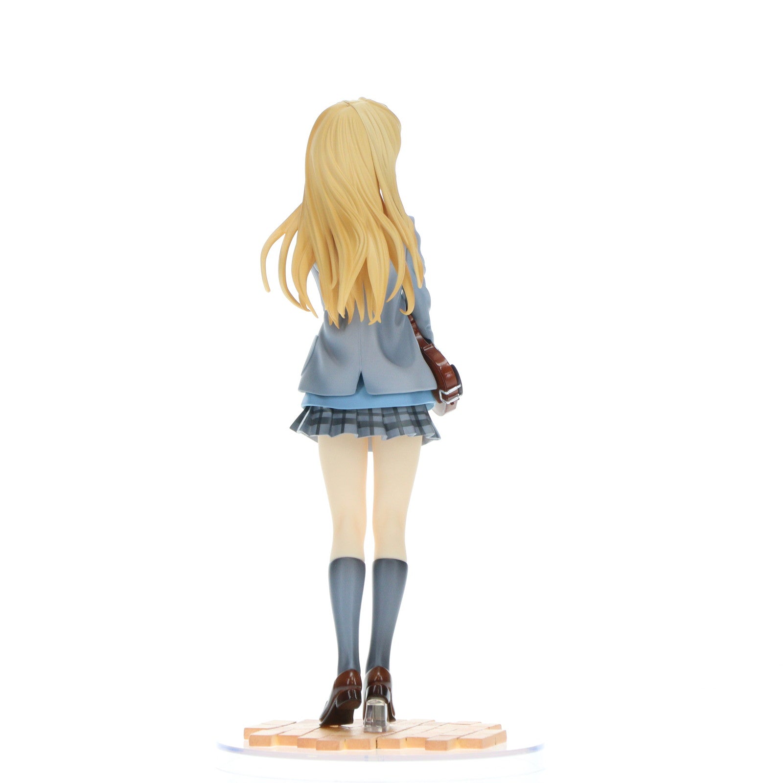 【中古即納】[FIG] (再々販) GOODSMILE ONLINE SHOP購入特典付属 宮園かをり(みやぞのかをり) 四月は君の嘘 1/8 完成品 フィギュア グッドスマイルカンパニー(20241231)