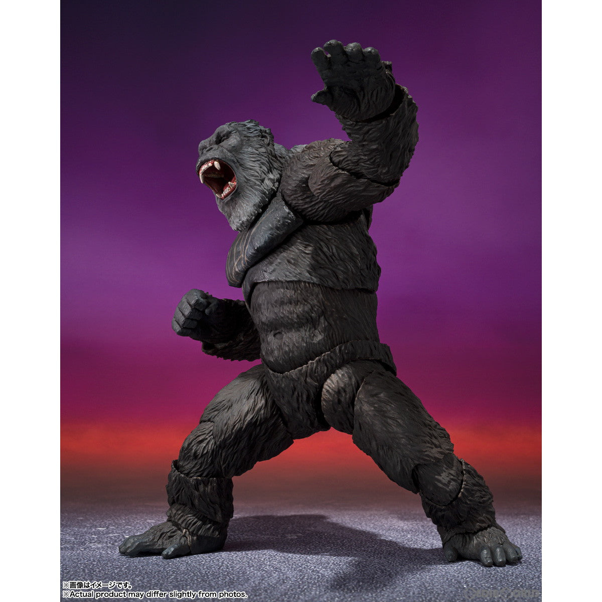 【新品即納】[FIG] S.H.MonsterArts(モンスターアーツ) KONG(コング) FROM GODZILLA x KONG: THE NEW EMPIRE(2024) ゴジラxコング 新たなる帝国 完成品 可動フィギュア バンダイスピリッツ(20240426)
