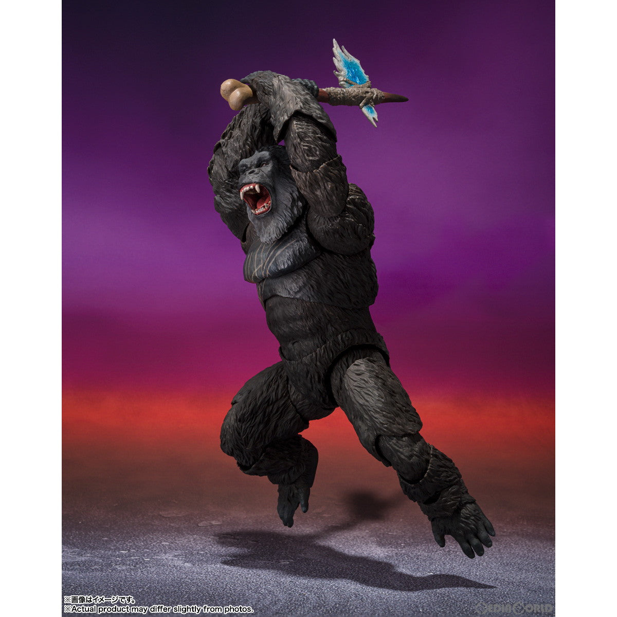 【新品即納】[FIG] S.H.MonsterArts(モンスターアーツ) KONG(コング) FROM GODZILLA x KONG: THE NEW EMPIRE(2024) ゴジラxコング 新たなる帝国 完成品 可動フィギュア バンダイスピリッツ(20240426)