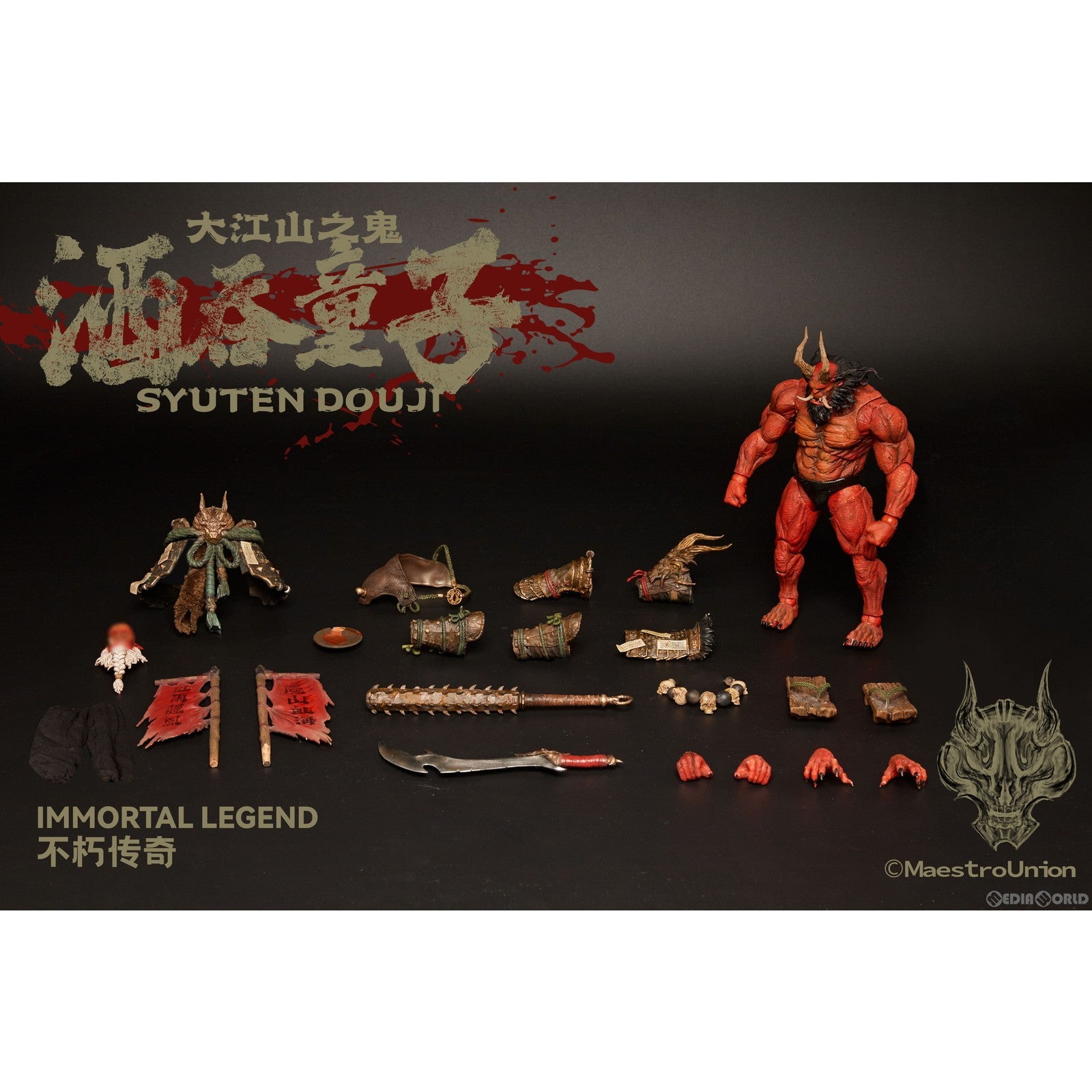 【新品即納】[FIG] IMMORTAL LEGENDシリーズ MU-IL001 酒呑童子(しゅてんどうじ) 1/12 完成品 可動フィギュア MAESTRO UNION(マエストロユニオン)(20250531)