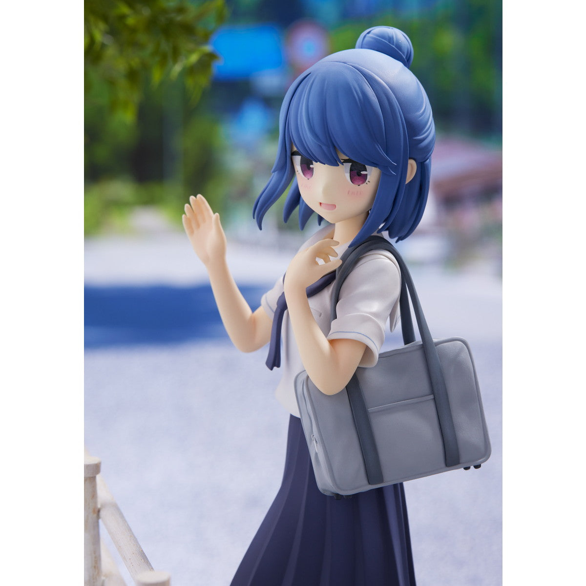 【中古即納】[FIG] PLUM直販限定 志摩リン[中学生Ver.](ほほえみVer.)(しまりん) ゆるキャン△ SEASON2 1/7 完成品 フィギュア(LPF213) PLUM(プラム)(20230131)