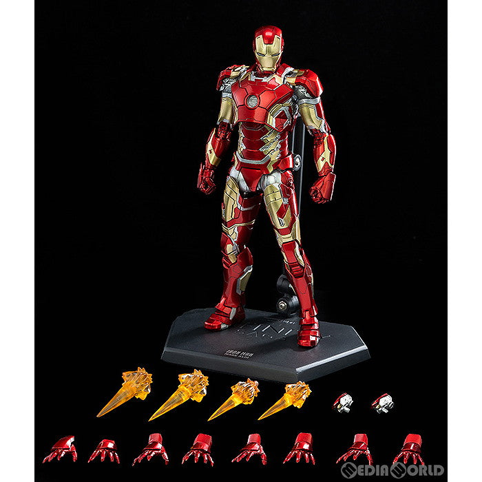 【新品即納】[FIG] (再販) 1/12 Scale DLX Iron Man Mark 43(1/12スケール DLX アイアンマン・マーク43) Infinity Saga(インフィニティ・サーガ) 完成品 可動フィギュア threezero(スリーゼロ)(20250731)