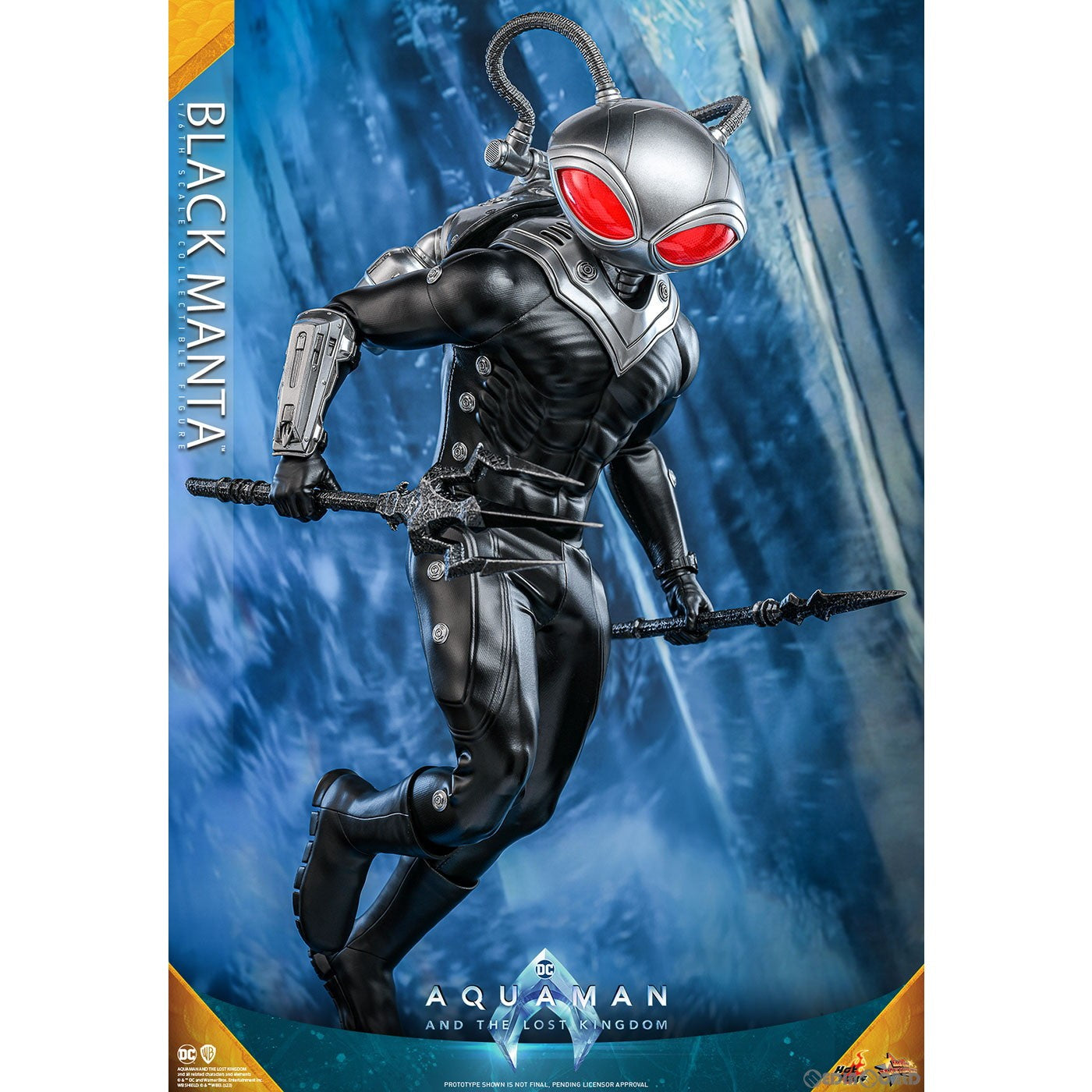 【新品即納】[FIG] ムービー・マスターピース ブラックマンタ アクアマン/失われた王国 1/6 完成品 可動フィギュア(MM#739) ホットトイズ(20250531)