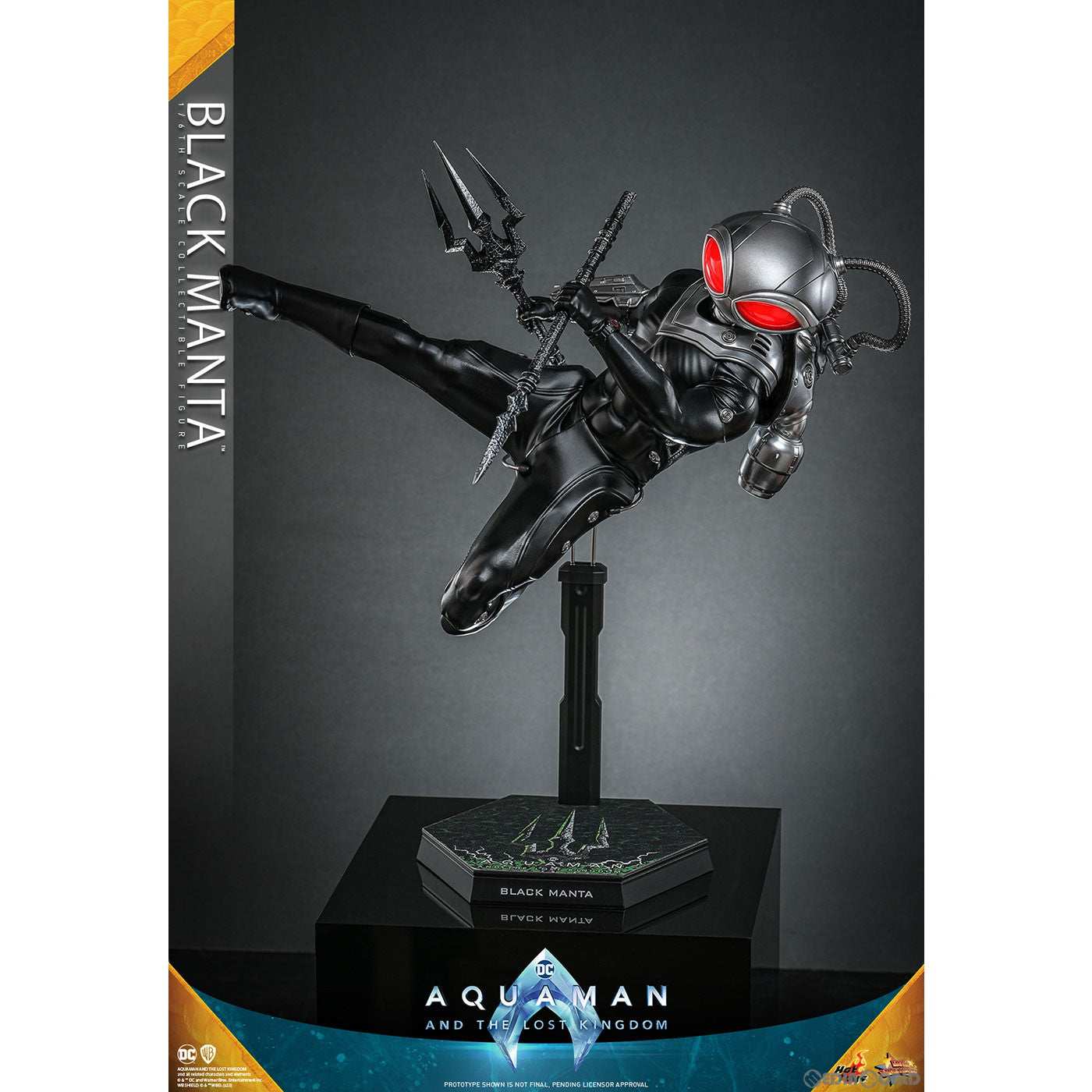 【新品即納】[FIG] ムービー・マスターピース ブラックマンタ アクアマン/失われた王国 1/6 完成品 可動フィギュア(MM#739) ホットトイズ(20250531)