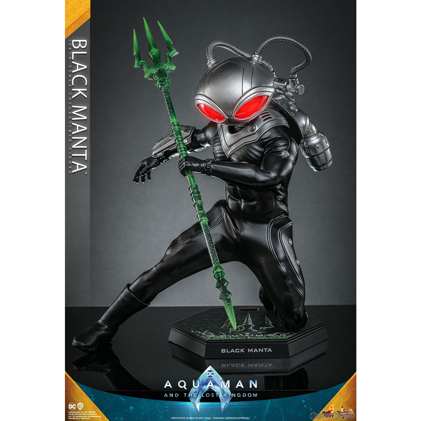 【新品即納】[FIG] ムービー・マスターピース ブラックマンタ アクアマン/失われた王国 1/6 完成品 可動フィギュア(MM#739) ホットトイズ(20250531)