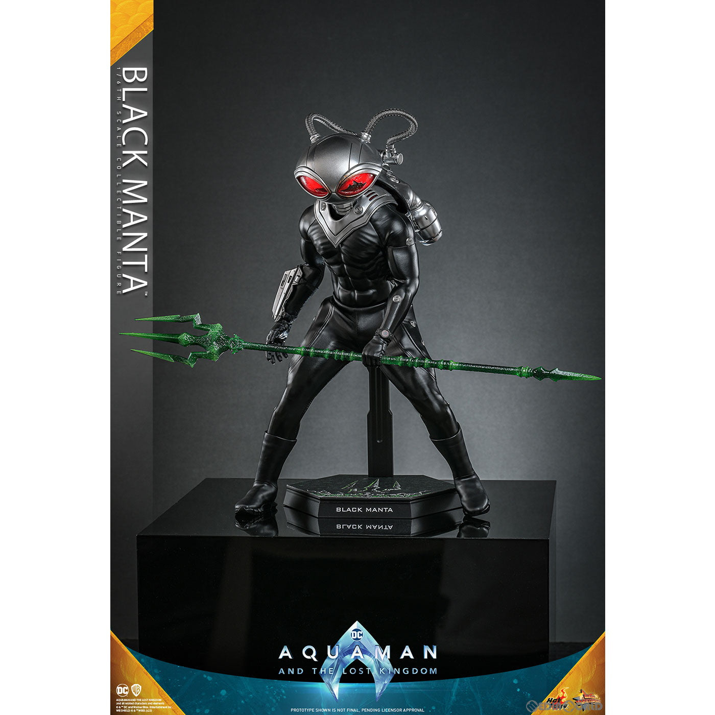 【新品即納】[FIG] ムービー・マスターピース ブラックマンタ アクアマン/失われた王国 1/6 完成品 可動フィギュア(MM#739) ホットトイズ(20250531)