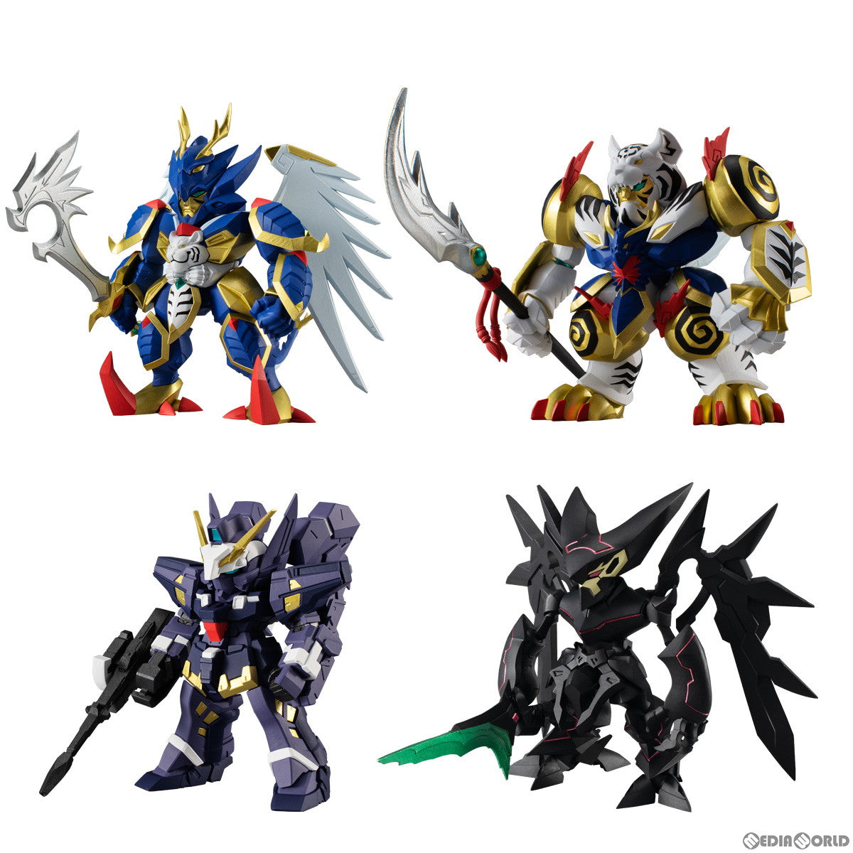 【新品即納】[BOX][FIG] (食玩) スーパーロボット大戦OG ORIGINAL COLLECTION 03 フィギュア(4個) バンダイ(20240701)