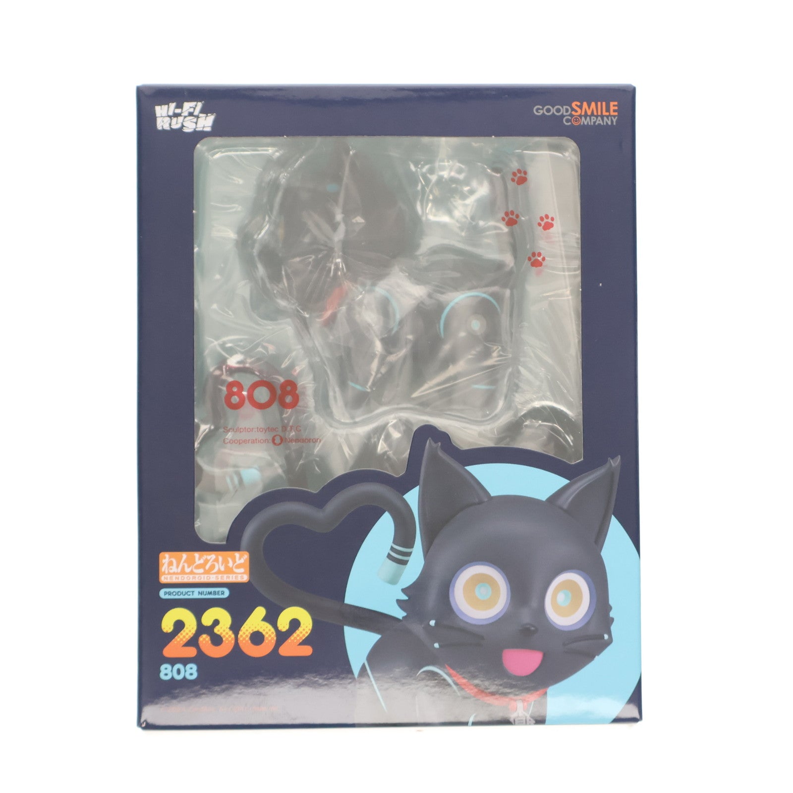 【新品即納】[FIG] ねんどろいど 2362 808(やおや) Hi-Fi RUSH(ハイファイ ラッシュ) 完成品 可動フィギュア グッドスマイルカンパニー(20241020)