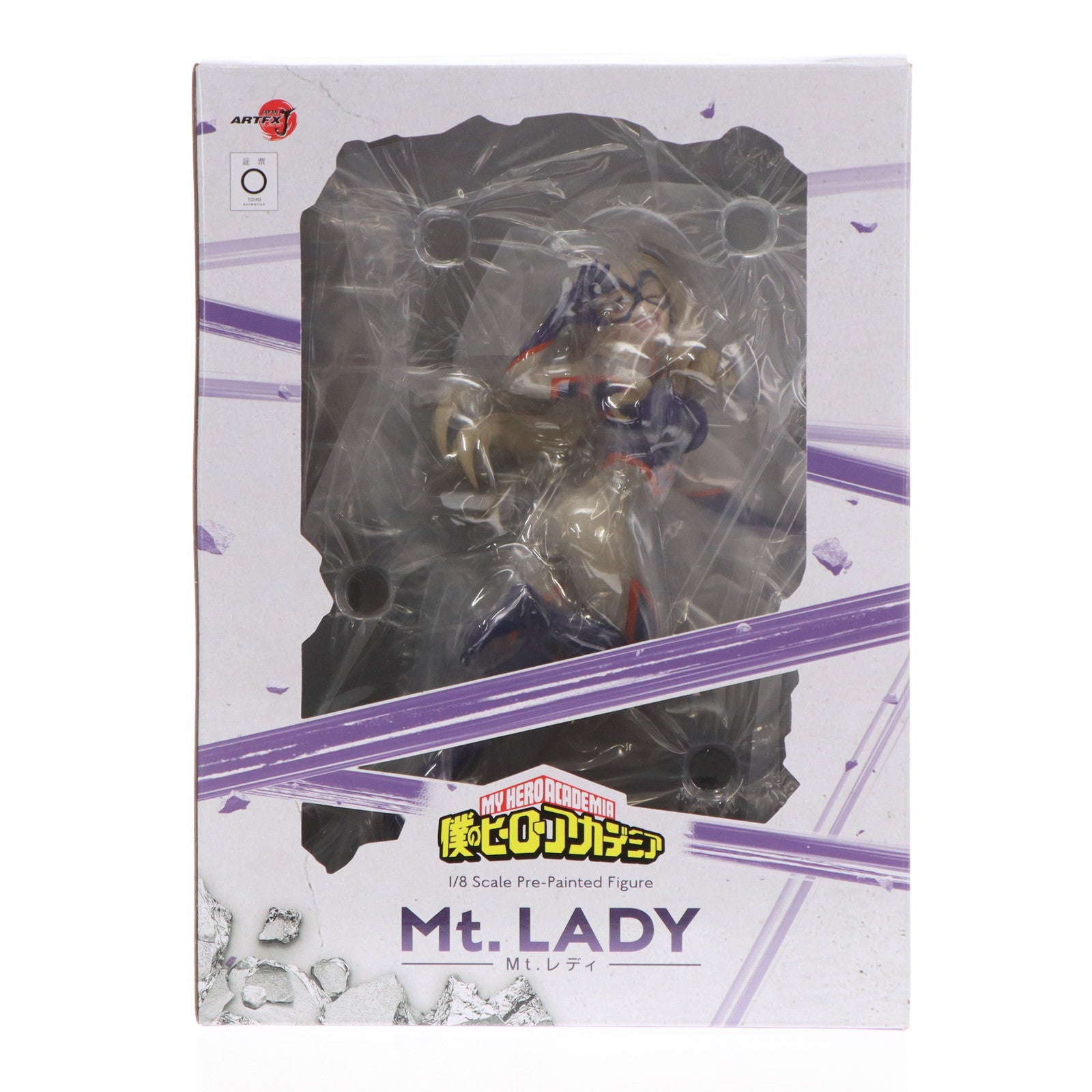 【中古即納】[FIG] コトブキヤショップ限定特典付属 ARTFX J Mt.レディ(マウントレディ) 僕のヒーローアカデミア 1/8 完成品 フィギュア(PV163) タカラトミー/コトブキヤ(20240831)