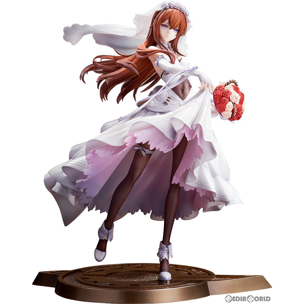 【新品即納】[FIG] 牧瀬紅莉栖(まきせくりす) ウェディングドレス Ver. STEINS;GATE(シュタインズ・ゲート) 1/7 完成品 フィギュア グッドスマイルアーツ上海(20241228)