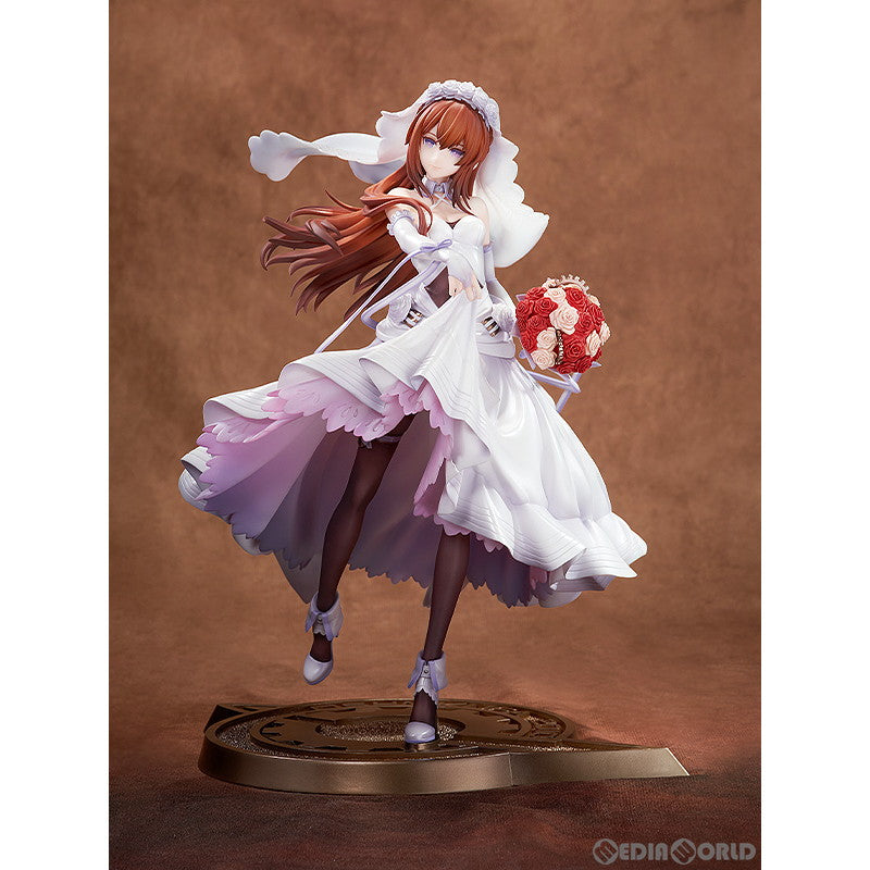 【新品即納】[FIG] 牧瀬紅莉栖(まきせくりす) ウェディングドレス Ver. STEINS;GATE(シュタインズ・ゲート) 1/7 完成品 フィギュア グッドスマイルアーツ上海(20241228)