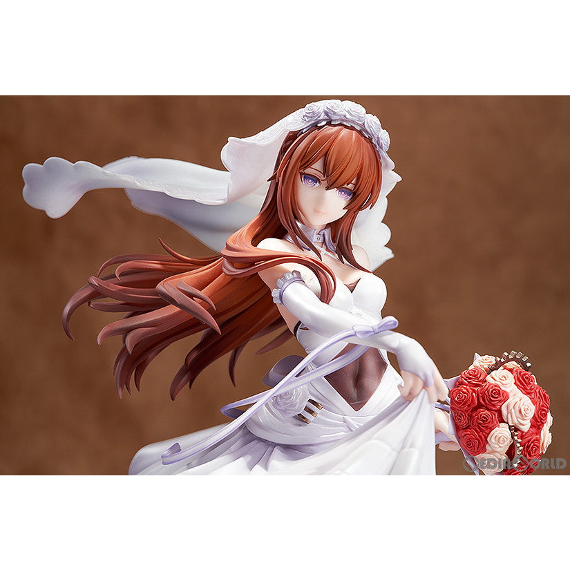 【新品即納】[FIG] 牧瀬紅莉栖(まきせくりす) ウェディングドレス Ver. STEINS;GATE(シュタインズ・ゲート) 1/7 完成品 フィギュア グッドスマイルアーツ上海(20241228)