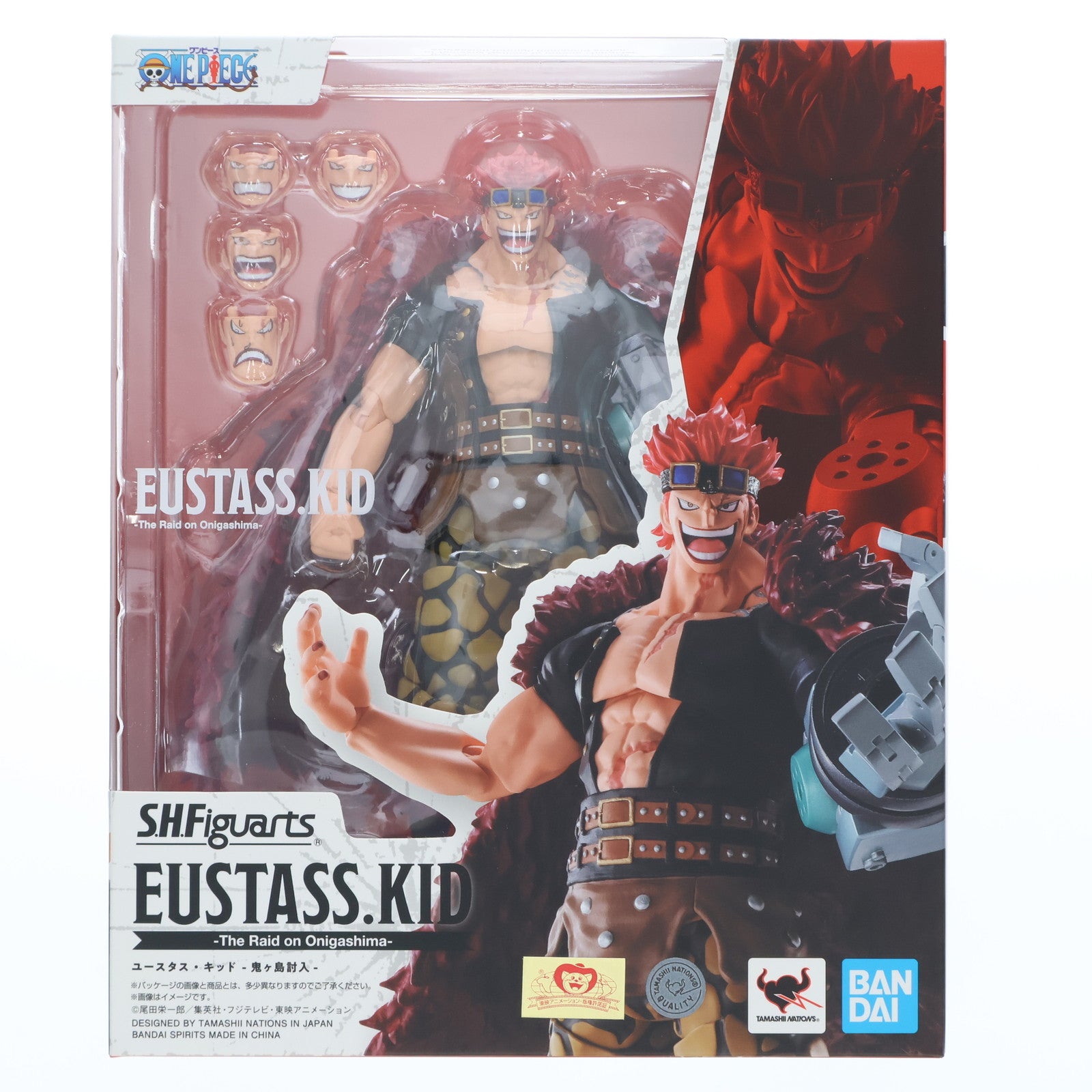 【新品即納】[FIG] S.H.Figuarts(フィギュアーツ) ユースタス・キッド -鬼ヶ島討入- ONE PIECE(ワンピース) 完成品 可動フィギュア バンダイスピリッツ(20240629)