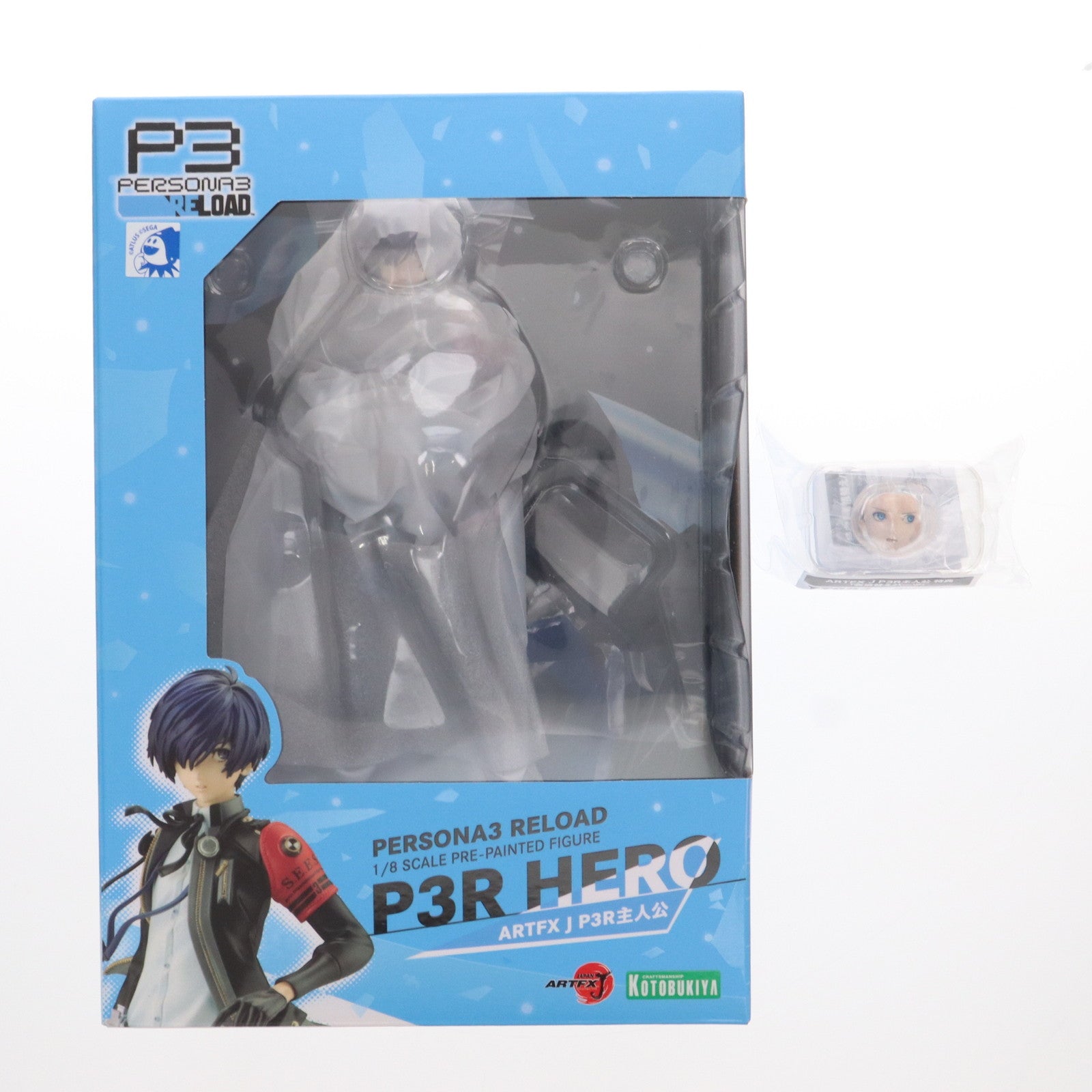 【中古即納】[FIG] コトブキヤショップ限定特典付属 ARTFX J P3R主人公 ペルソナ3 リロード 1/8 完成品 フィギュア(PV153) コトブキヤ(20240728)