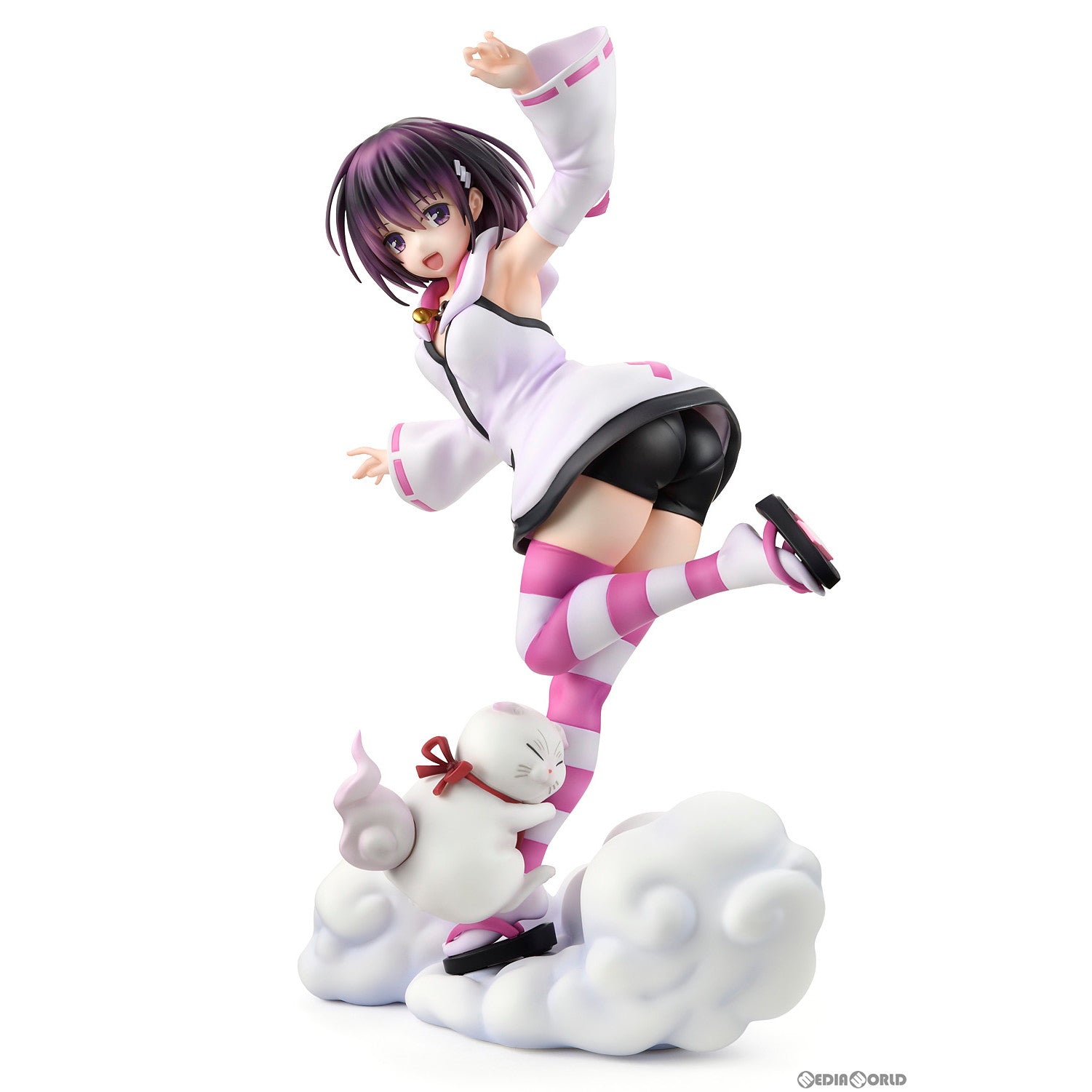 【新品即納】[FIG] 花奏すず(かなですず) 妖巫女装束Ver. あやかしトライアングル 1/7 完成品 フィギュア(BF165) ベルファイン(20240731)