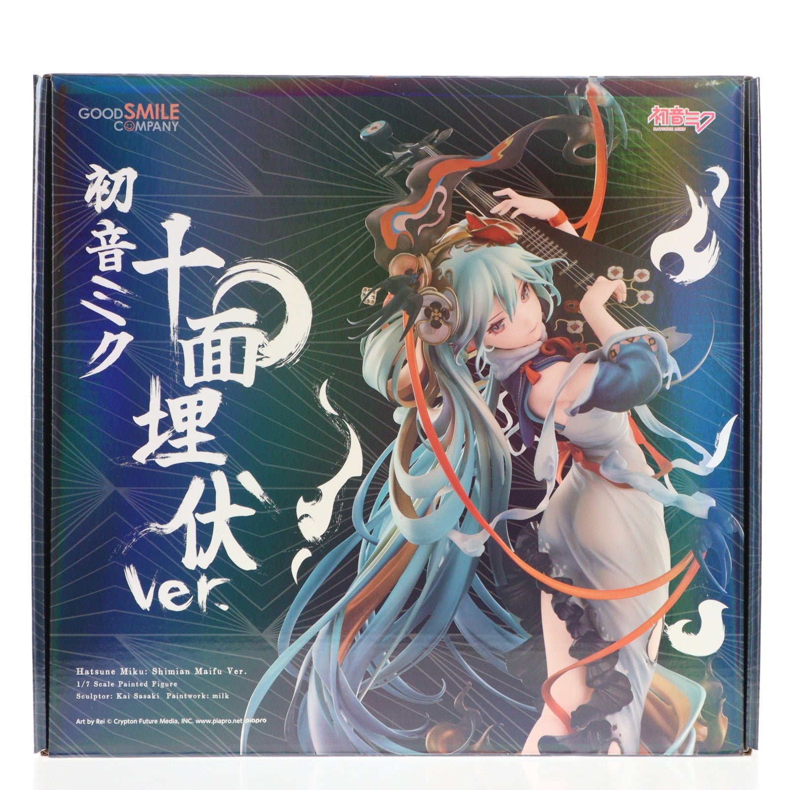 【中古即納】[FIG] GOODSMILE ONLINE SHOP購入特典付属 初音ミク 十面埋伏Ver. キャラクター・ボーカル・シリーズ01 初音ミク 1/7 完成品 フィギュア グッドスマイルカンパニー(20250212)