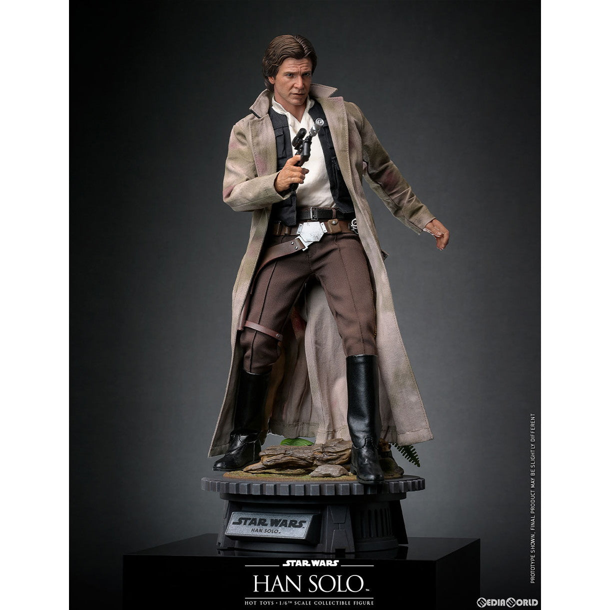 【新品即納】[FIG] ムービー・マスターピース ハン・ソロ STAR WARS(スター・ウォーズ) エピソード6/ジェダイの帰還 1/6 完成品 可動フィギュア(MM#740) ホットトイズ(20250731)