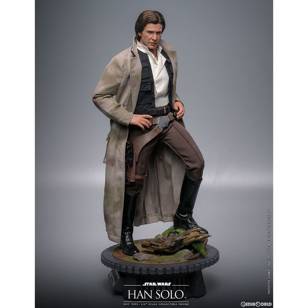 【新品即納】[FIG] ムービー・マスターピース ハン・ソロ STAR WARS(スター・ウォーズ) エピソード6/ジェダイの帰還 1/6 完成品 可動フィギュア(MM#740) ホットトイズ(20250731)