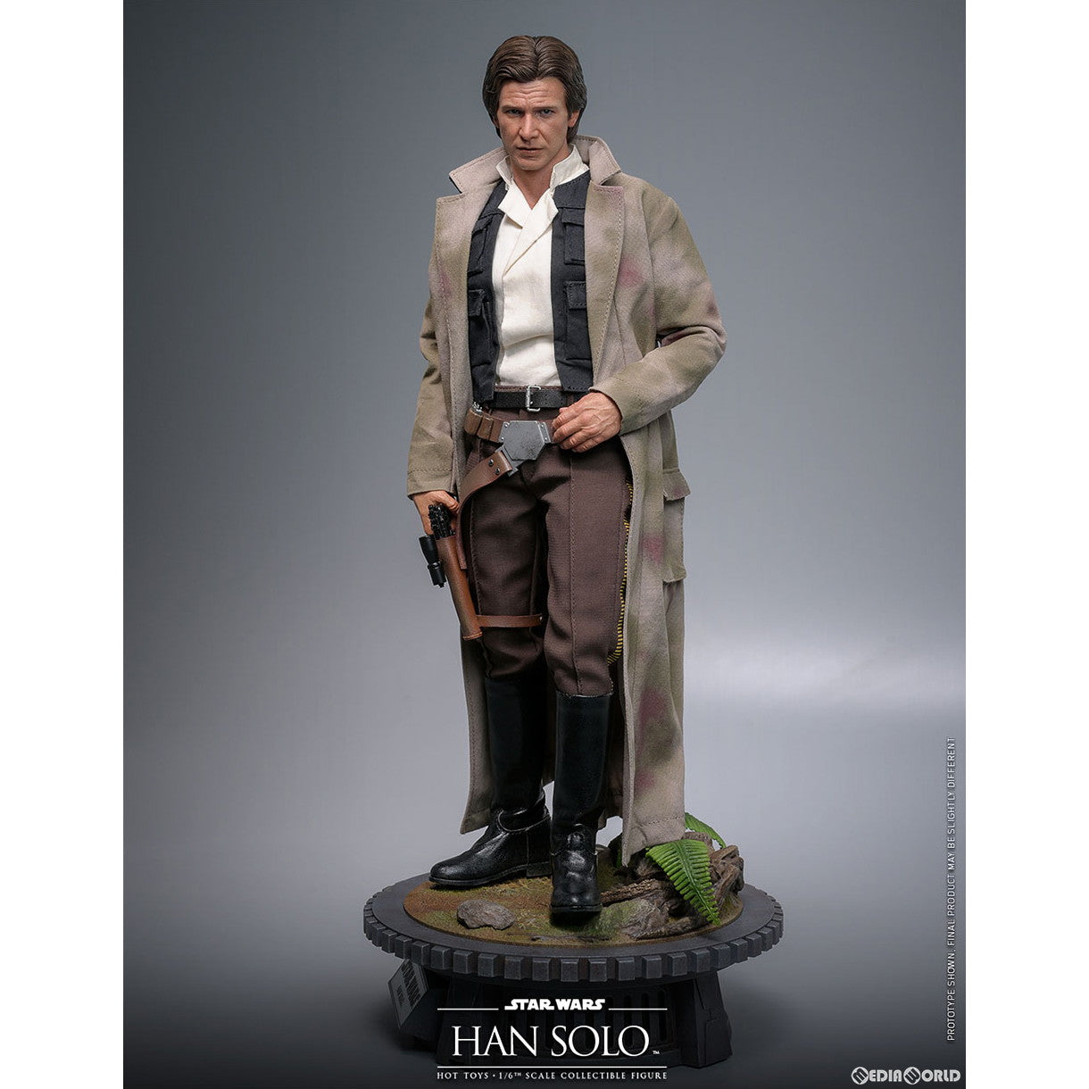 【新品即納】[FIG] ムービー・マスターピース ハン・ソロ STAR WARS(スター・ウォーズ) エピソード6/ジェダイの帰還 1/6 完成品 可動フィギュア(MM#740) ホットトイズ(20250731)