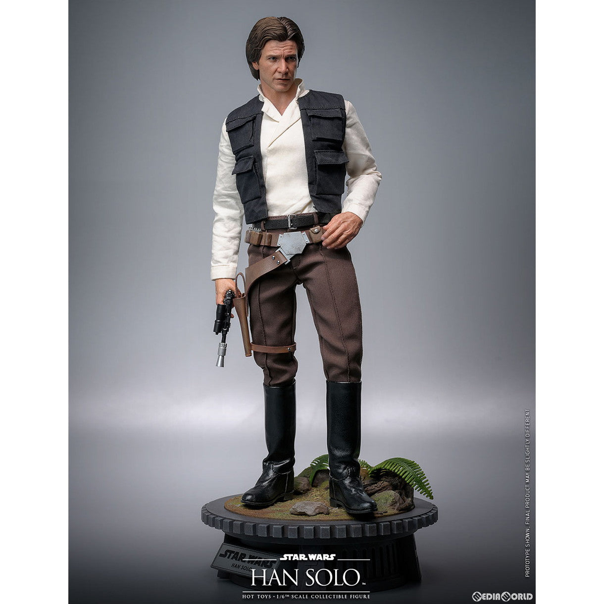 【新品即納】[FIG] ムービー・マスターピース ハン・ソロ STAR WARS(スター・ウォーズ) エピソード6/ジェダイの帰還 1/6 完成品 可動フィギュア(MM#740) ホットトイズ(20250731)