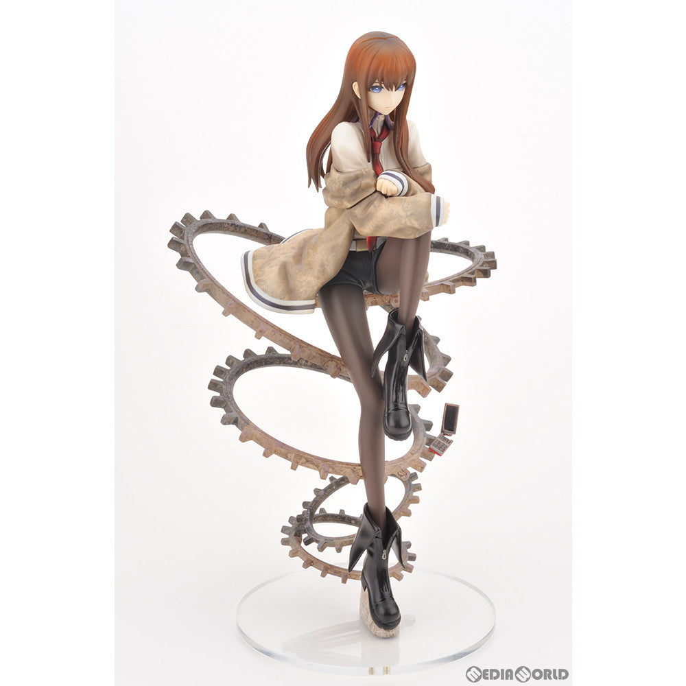 【新品即納】[FIG](再々販)牧瀬紅莉栖(まきせくりす) Steins;Gate(シュタインズ・ゲート) 1/8 完成品 フィギュア(PV229) コトブキヤ(20240731)