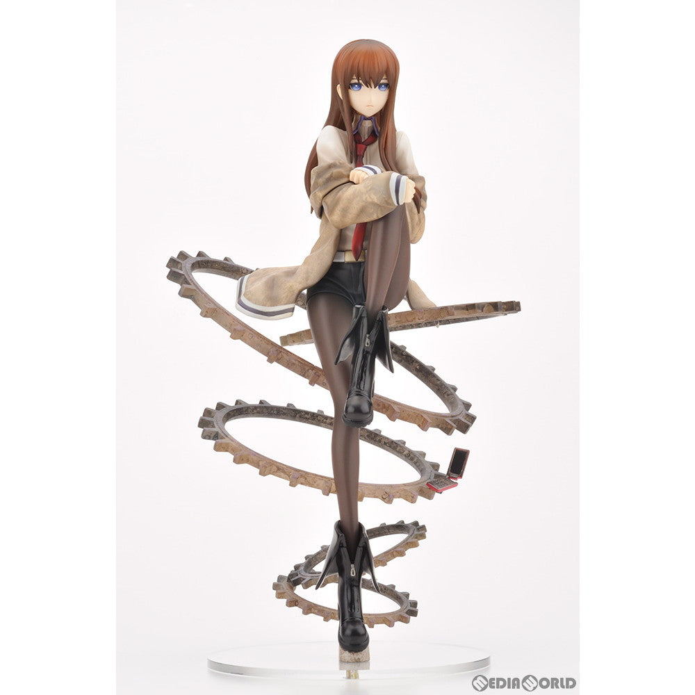 【新品即納】[FIG](再々販)牧瀬紅莉栖(まきせくりす) Steins;Gate(シュタインズ・ゲート) 1/8 完成品 フィギュア(PV229) コトブキヤ(20240731)