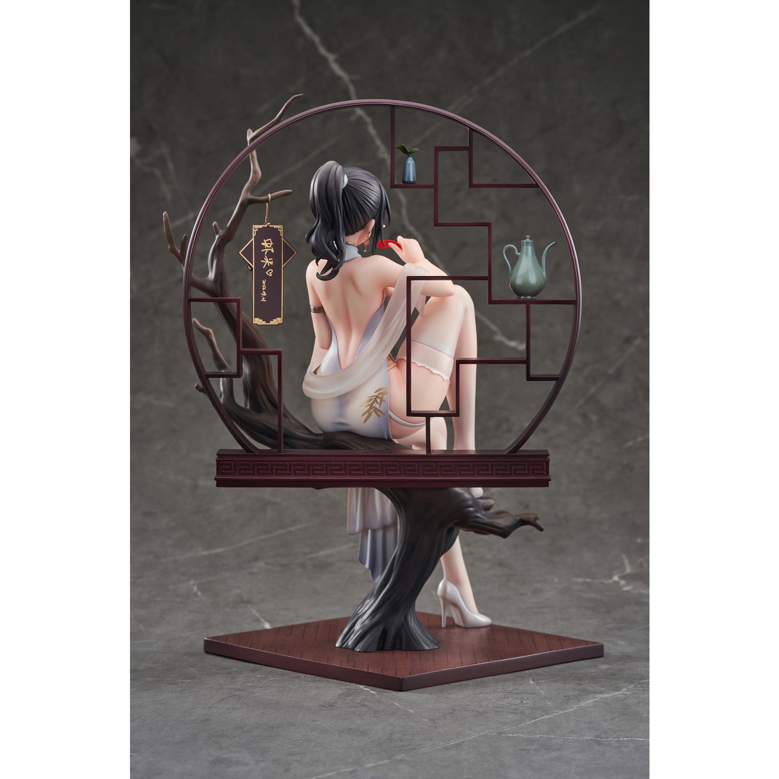 【新品即納】[FIG] ポストカード3枚付属 XIAMI(シャミ) 「幸」相逢 チャイナドレス 踏雪Ver. 1/7 完成品 フィギュア APEX(エーペックス)/東京フィギュア(20250331)