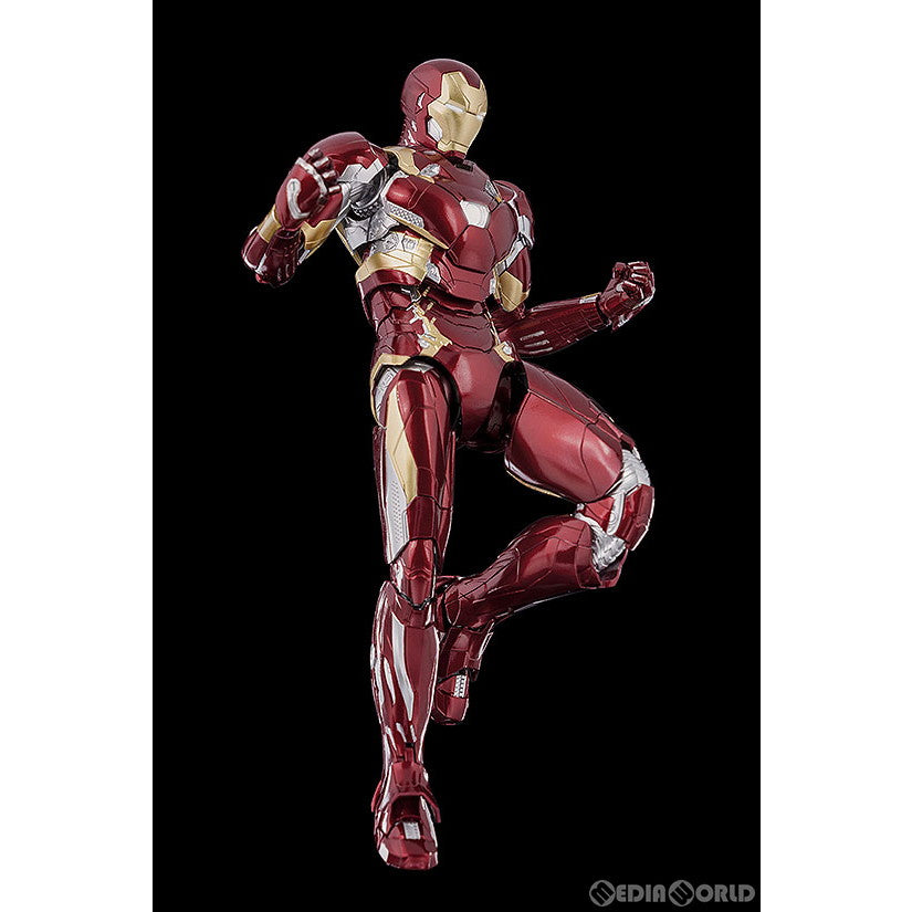 【新品即納】[FIG] (再販) DLX Iron Man Mark 46(DLX アイアンマン・マーク46) Marvel Studios' The Infinity Saga(マーベル・スタジオ『インフィニティ・サーガ』) 1/12 完成品 可動フィギュア threezero(スリーゼロ)(20250430)