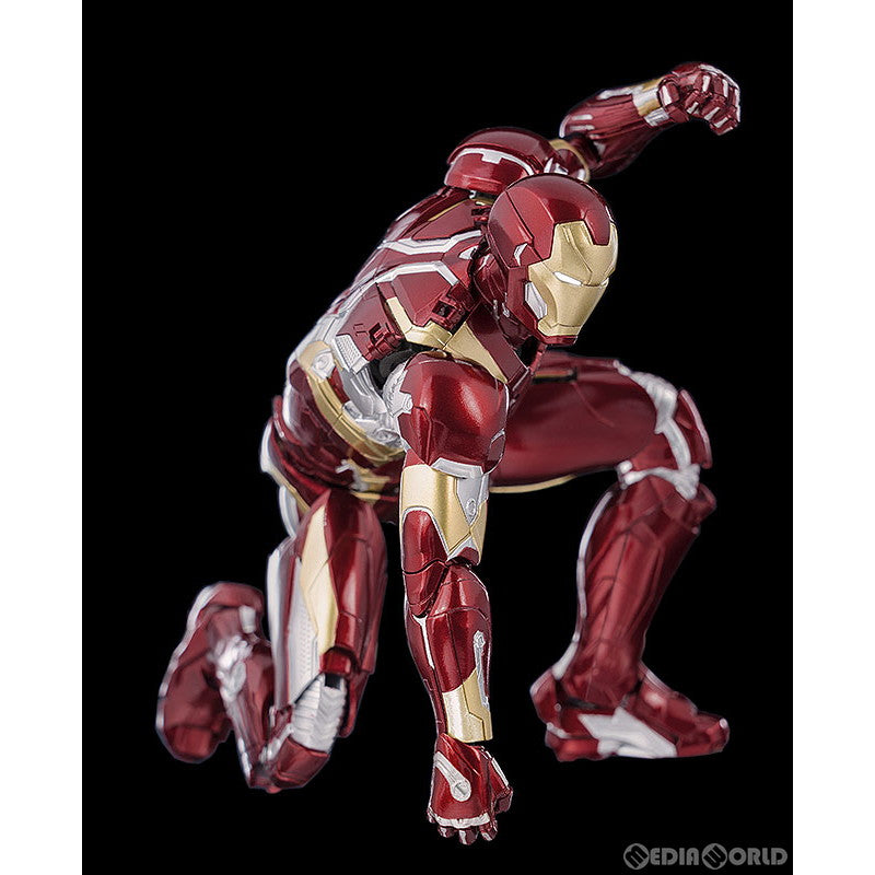 【新品即納】[FIG] (再販) DLX Iron Man Mark 46(DLX アイアンマン・マーク46) Marvel Studios' The Infinity Saga(マーベル・スタジオ『インフィニティ・サーガ』) 1/12 完成品 可動フィギュア threezero(スリーゼロ)(20250430)