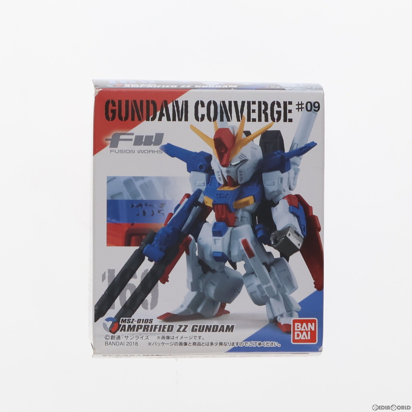 【中古即納】[FIG] (単品)(食玩) 1.強化型ZZガンダム(ダブルゼータガンダム) FW GUNDAM CONVERGE(ガンダムコンバージ) ♯9 機動戦士ガンダムZZ(ダブルゼータ) フィギュア バンダイ(20180123)