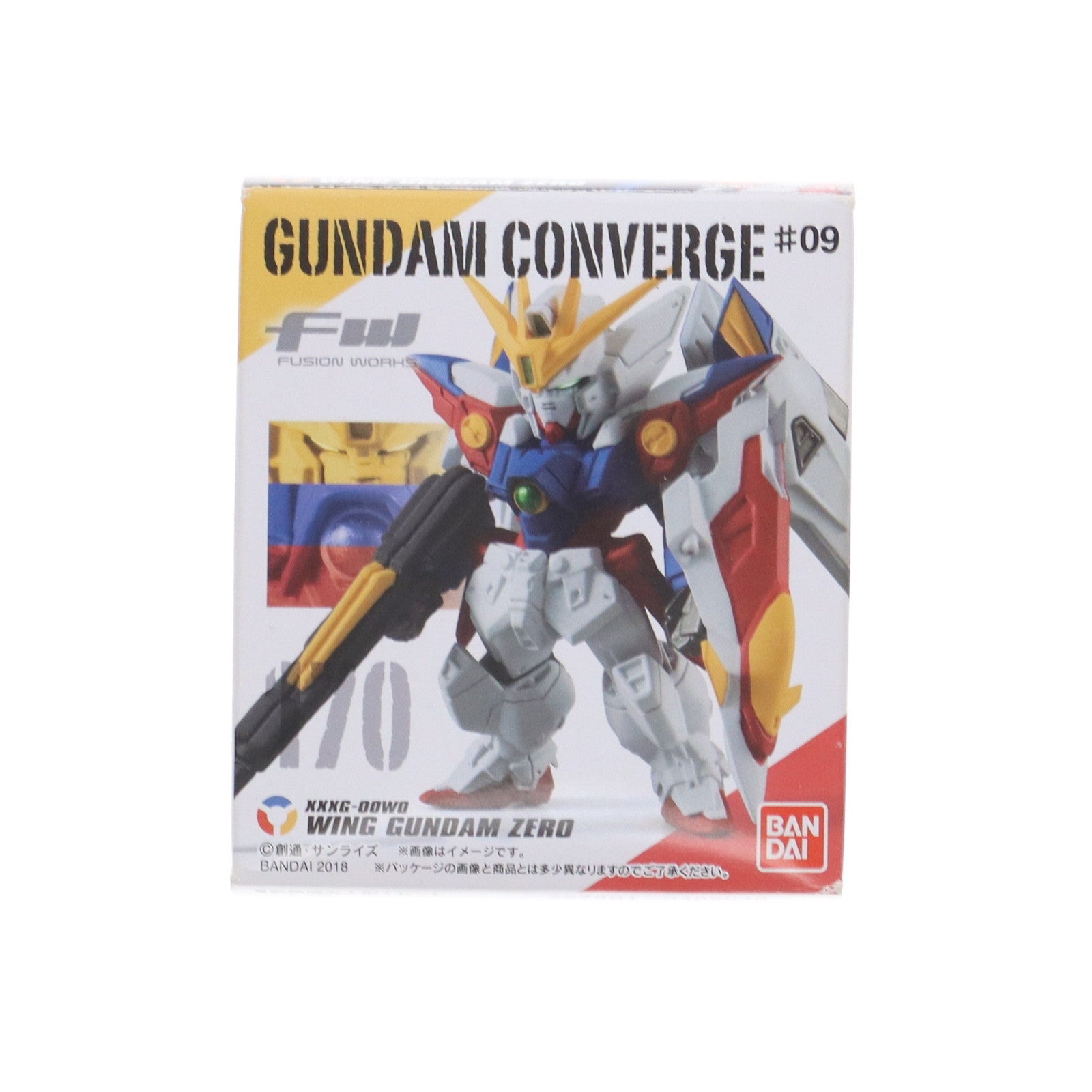 【中古即納】[FIG] (単品)(食玩) 2.ウイングガンダムゼロ FW GUNDAM CONVERGE(ガンダムコンバージ) ♯9 新機動戦記ガンダムW(ウイング) フィギュア バンダイ(20180123)