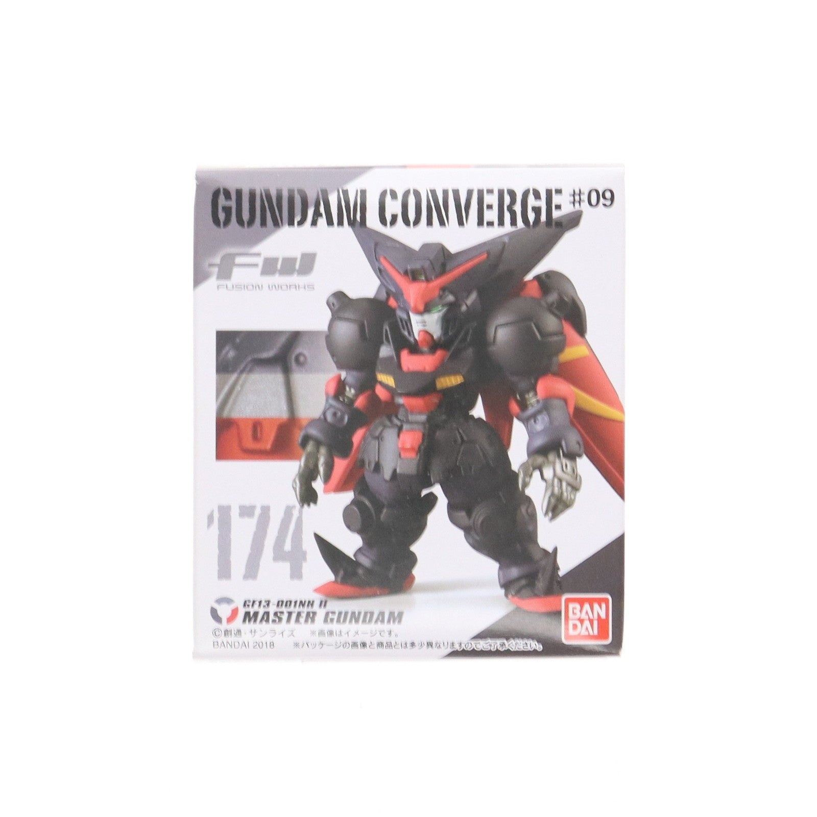 【中古即納】[FIG] (単品)(食玩) 6.マスターガンダム FW GUNDAM CONVERGE(ガンダムコンバージ) ♯9 機動武闘伝Gガンダム フィギュア バンダイ(20180123)