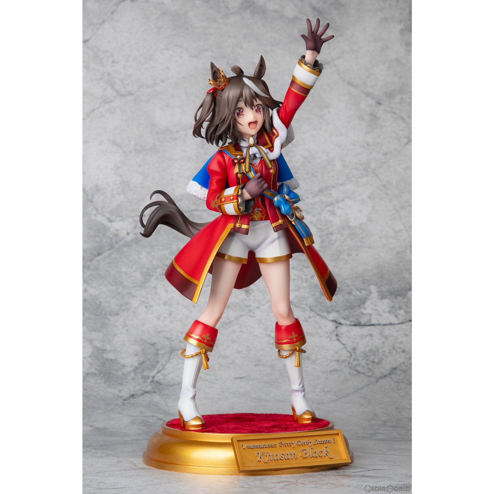 【中古即納】[FIG] キタサンブラック 新勝負服(結願のしまい華)ver. TVアニメ『ウマ娘 プリティーダービー Season 3』 1/7 完成品 フィギュア Cygames(サイゲームス)(20250131)