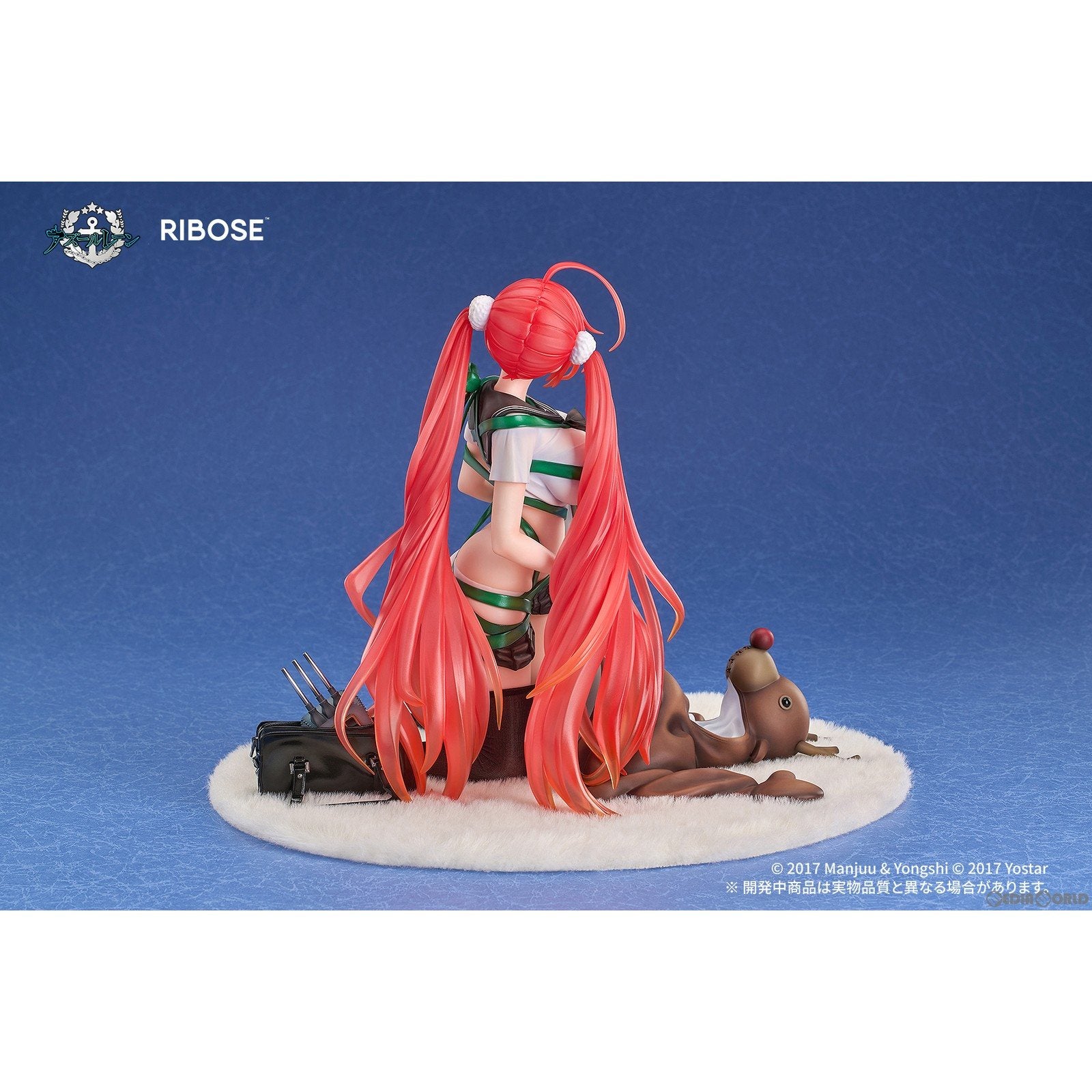 【予約安心出荷】[FIG] ホノルル プレゼント・ファイアレッドVer. アズールレーン 1/6 完成品 フィギュア RIBOSE(核糖文化)(2025年1月)