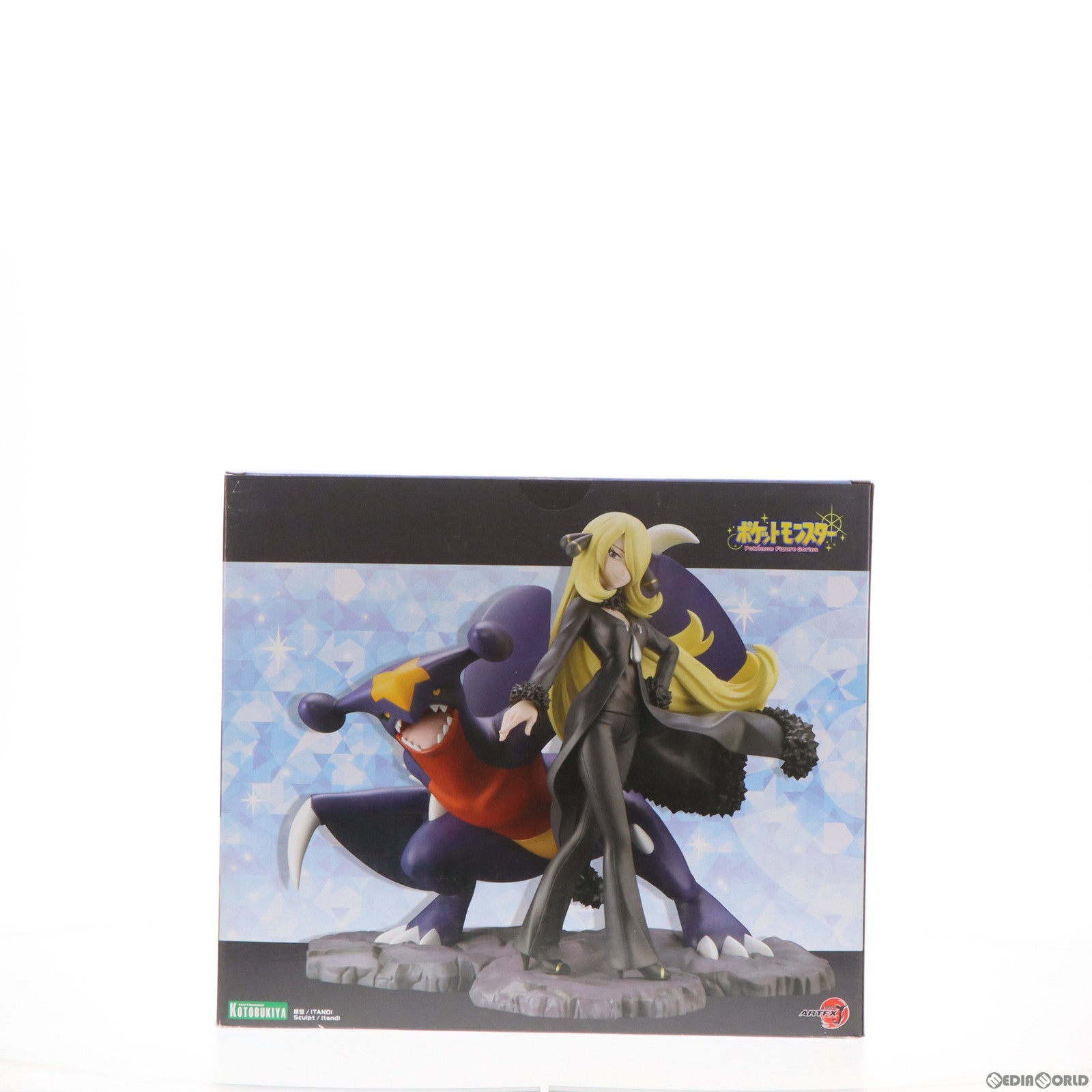 【中古即納】[FIG] ポケモンセンター&コトブキヤショップ限定特典付属 ARTFX J シロナ with ガブリアス ポケットモンスター 1/8 完成品 フィギュア(PP953) コトブキヤ(20210930)