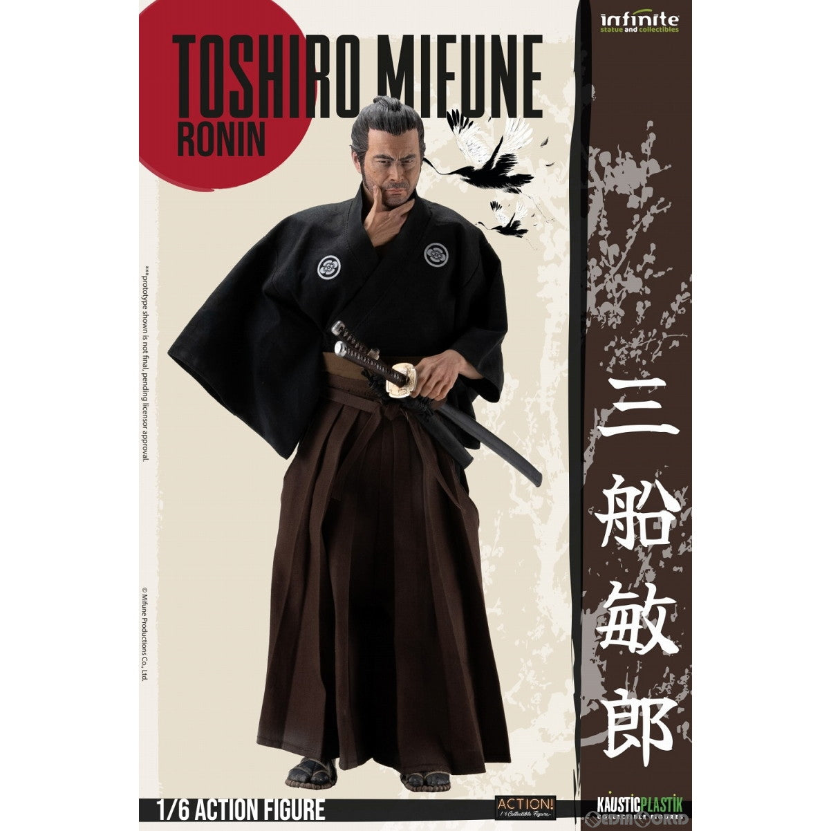 【新品即納】[FIG] 三船敏郎(みふねとしろう) ローニン ver 1/6 完成品 アクションフィギュア インフィニティスタチュー(20250131)
