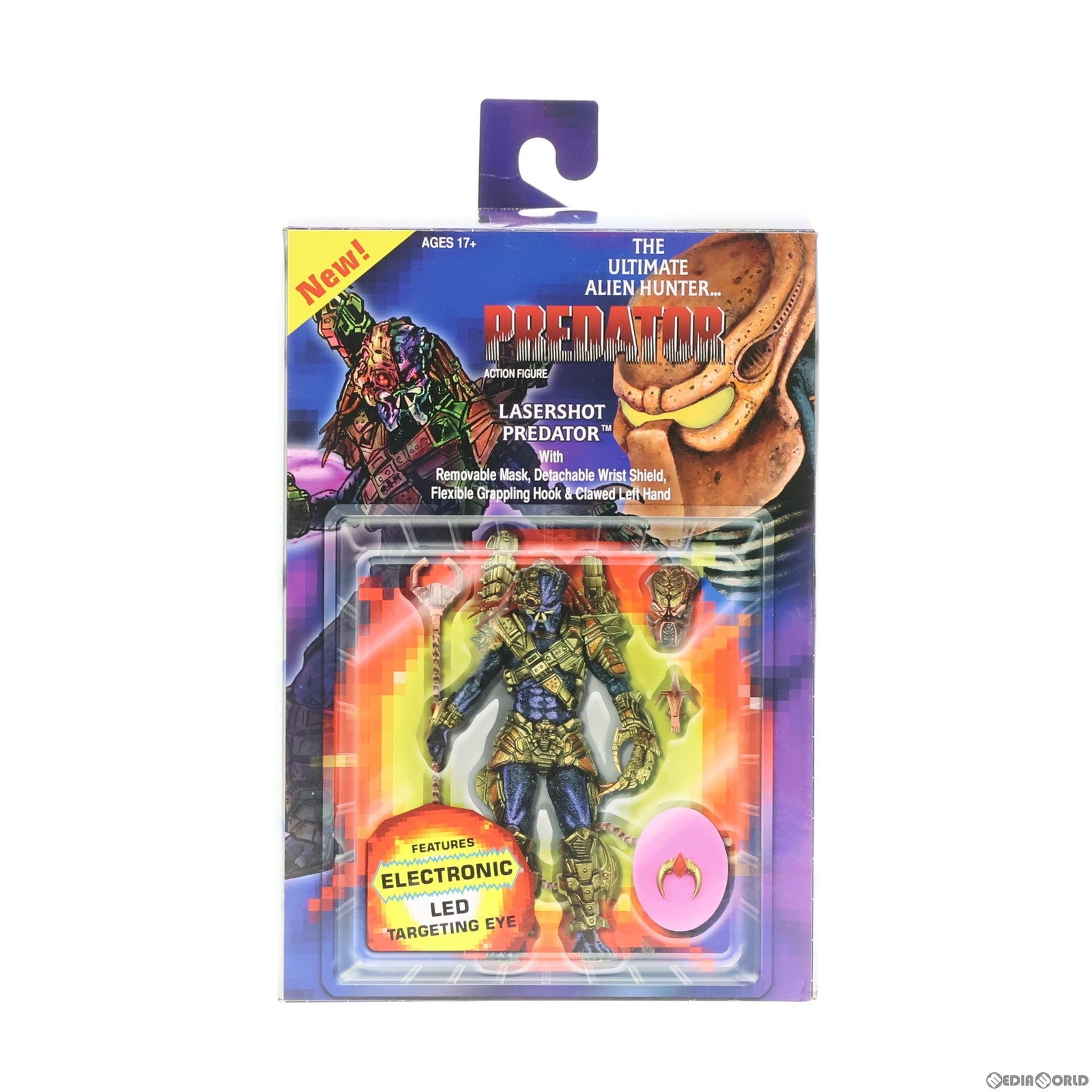 【中古即納】[FIG] クラシックケナー レーザーショット プレデター 完成品 アルティメット 7インチ アクションフィギュア(海外流通版) ネカ(20191006)
