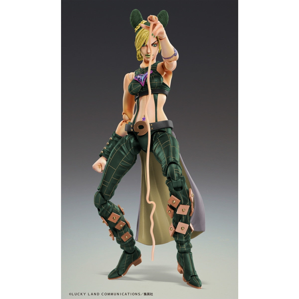 【中古即納】[FIG] WF&MEDICOS ONLINE限定特典付属 超像可動 空条徐倫・サード(くうじょうじょりーん) ジョジョの奇妙な冒険 第6部 ストーンオーシャン 完成品 可動フィギュア メディコス・エンタテインメント(20220724)