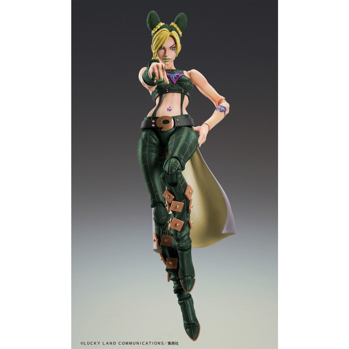 【中古即納】[FIG] WF&MEDICOS ONLINE限定特典付属 超像可動 空条徐倫・サード(くうじょうじょりーん) ジョジョの奇妙な冒険 第6部 ストーンオーシャン 完成品 可動フィギュア メディコス・エンタテインメント(20220724)
