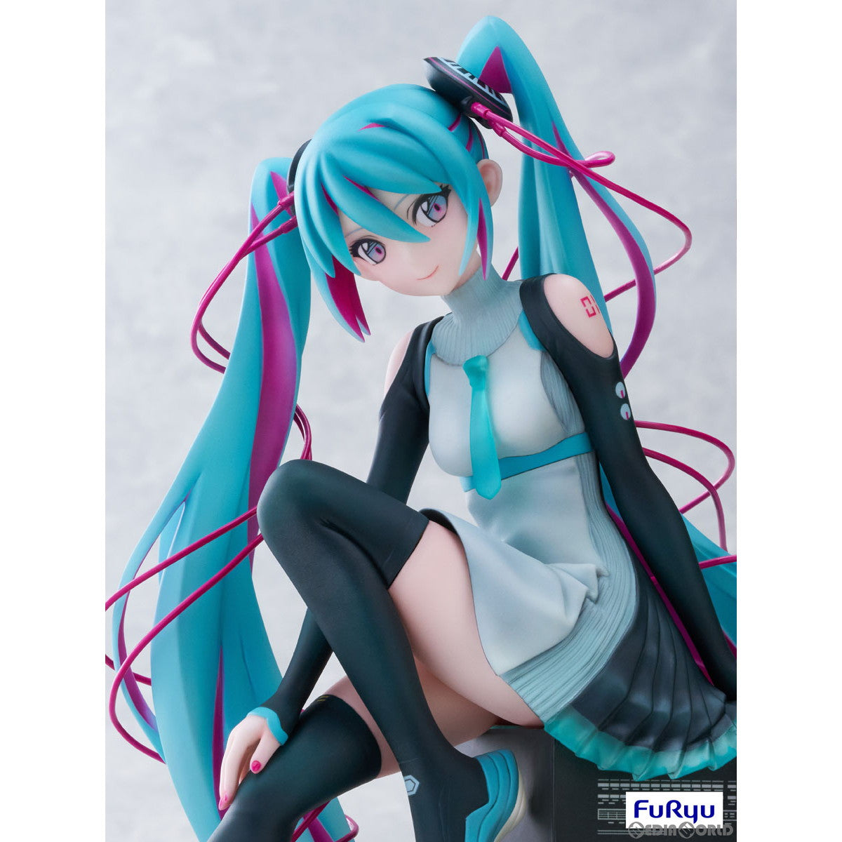 【中古即納】[FIG] 初音ミク×MTV キャラクター・ボーカル・シリーズ01 初音ミク 1/7 完成品 フィギュア(AMU-FNX913) フリュー(20250228)