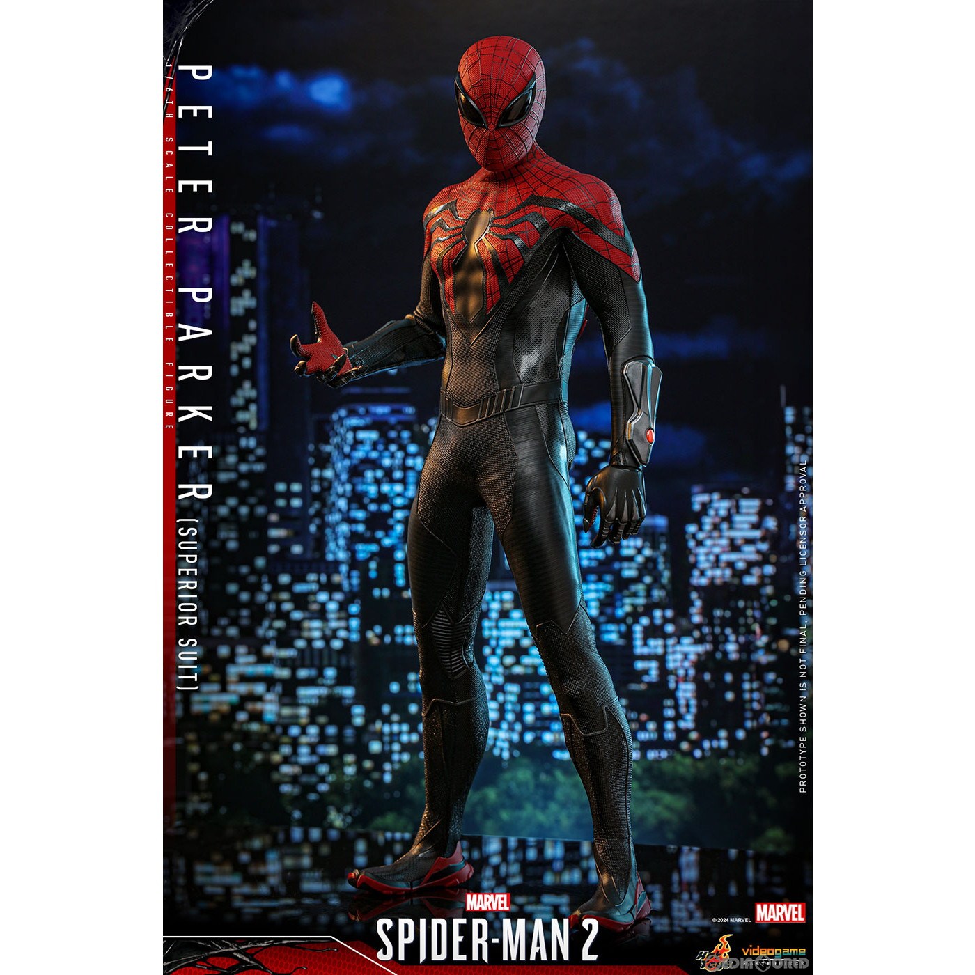 【新品即納】[FIG] ビデオゲーム・マスターピース ピーター・パーカー/スパイダーマン(スーペリア・スーツ) Marvel's Spider-Man 2(スパイダーマン2) 1/6 完成品 可動フィギュア(VGM#61) ホットトイズ(20250430)