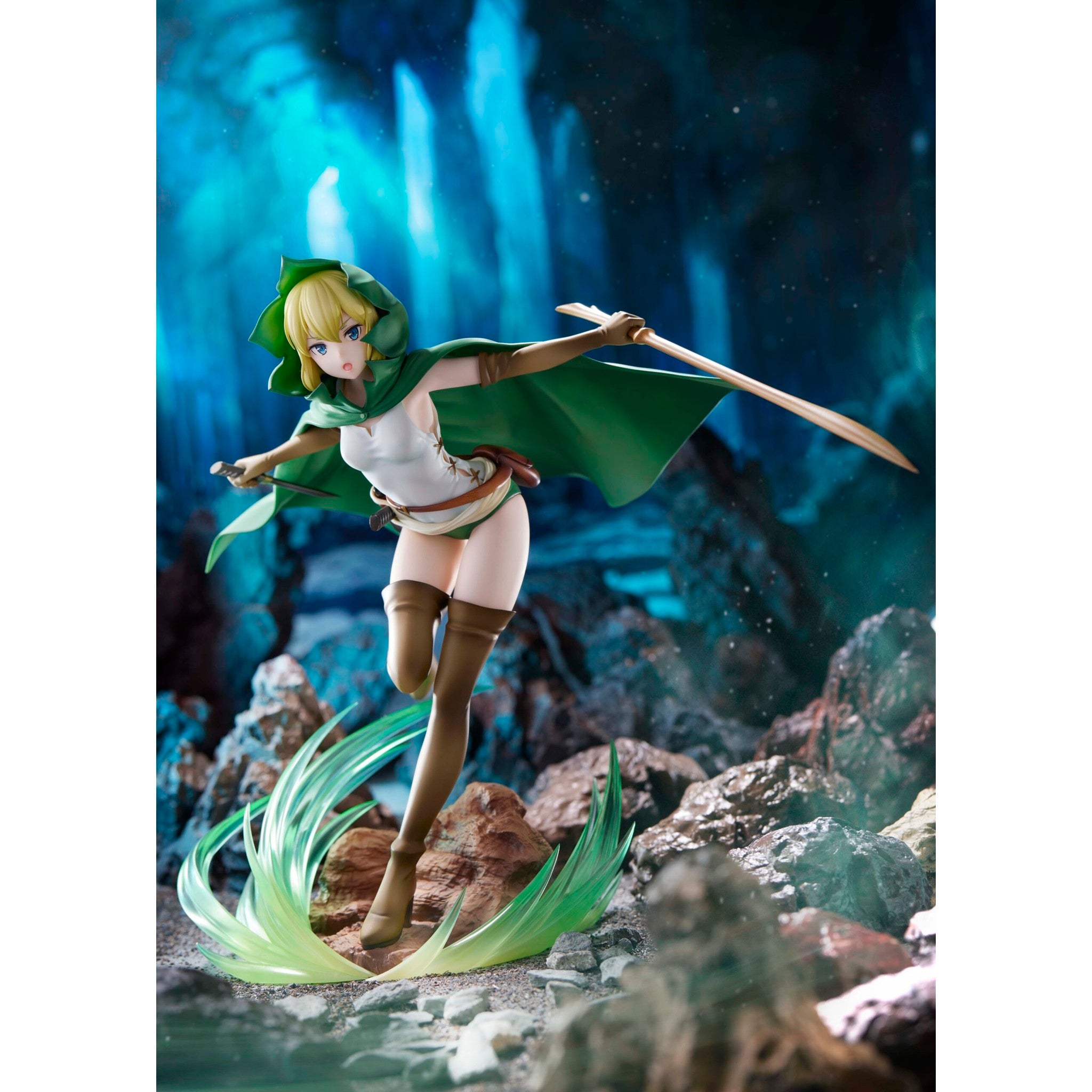 【中古即納】[FIG] リュー・リオン あみあみ限定版 ダンジョンに出会いを求めるのは間違っているだろうかIV 1/7 完成品 フィギュア アリスグリント(20240131)