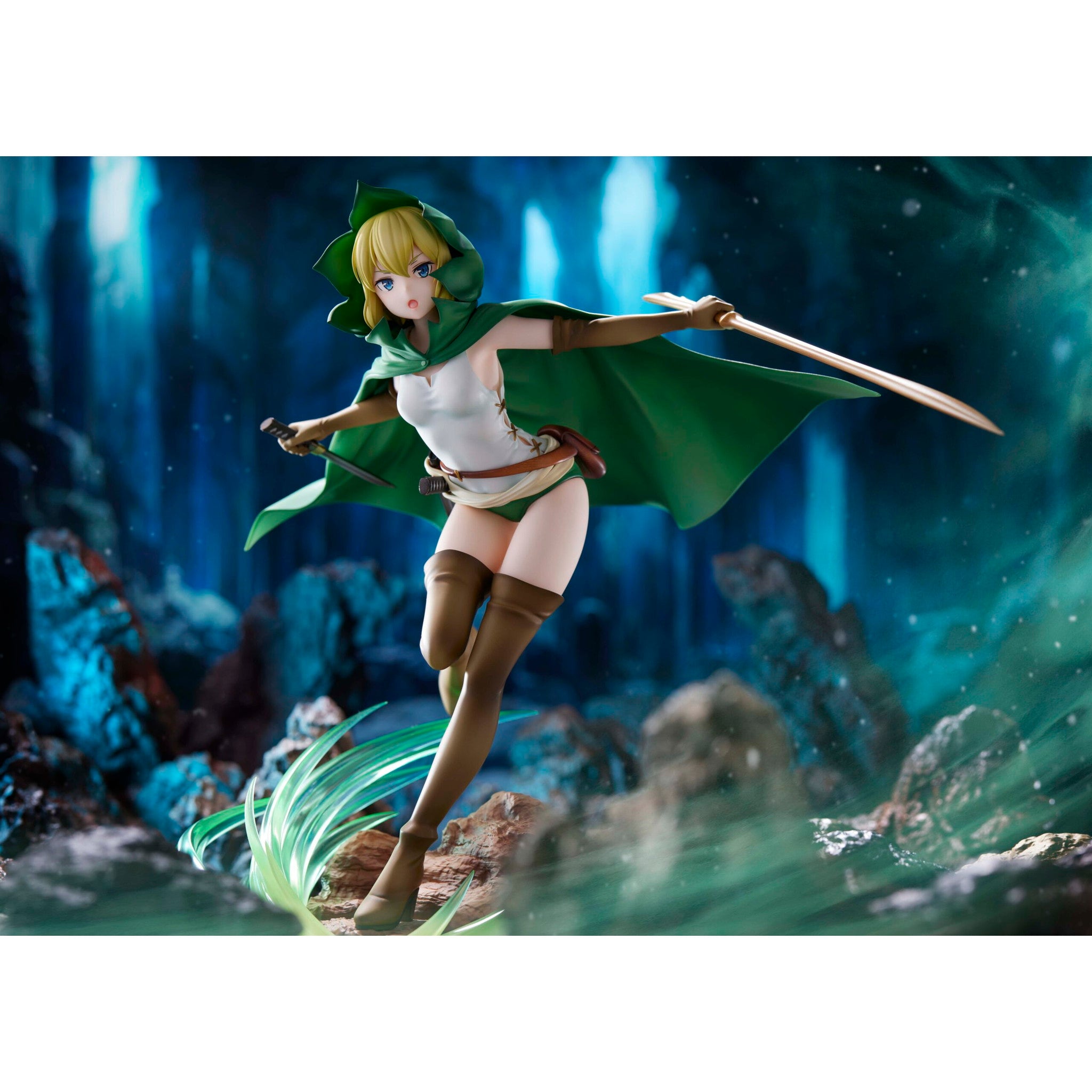 【中古即納】[FIG] リュー・リオン あみあみ限定版 ダンジョンに出会いを求めるのは間違っているだろうかIV 1/7 完成品 フィギュア アリスグリント(20240131)