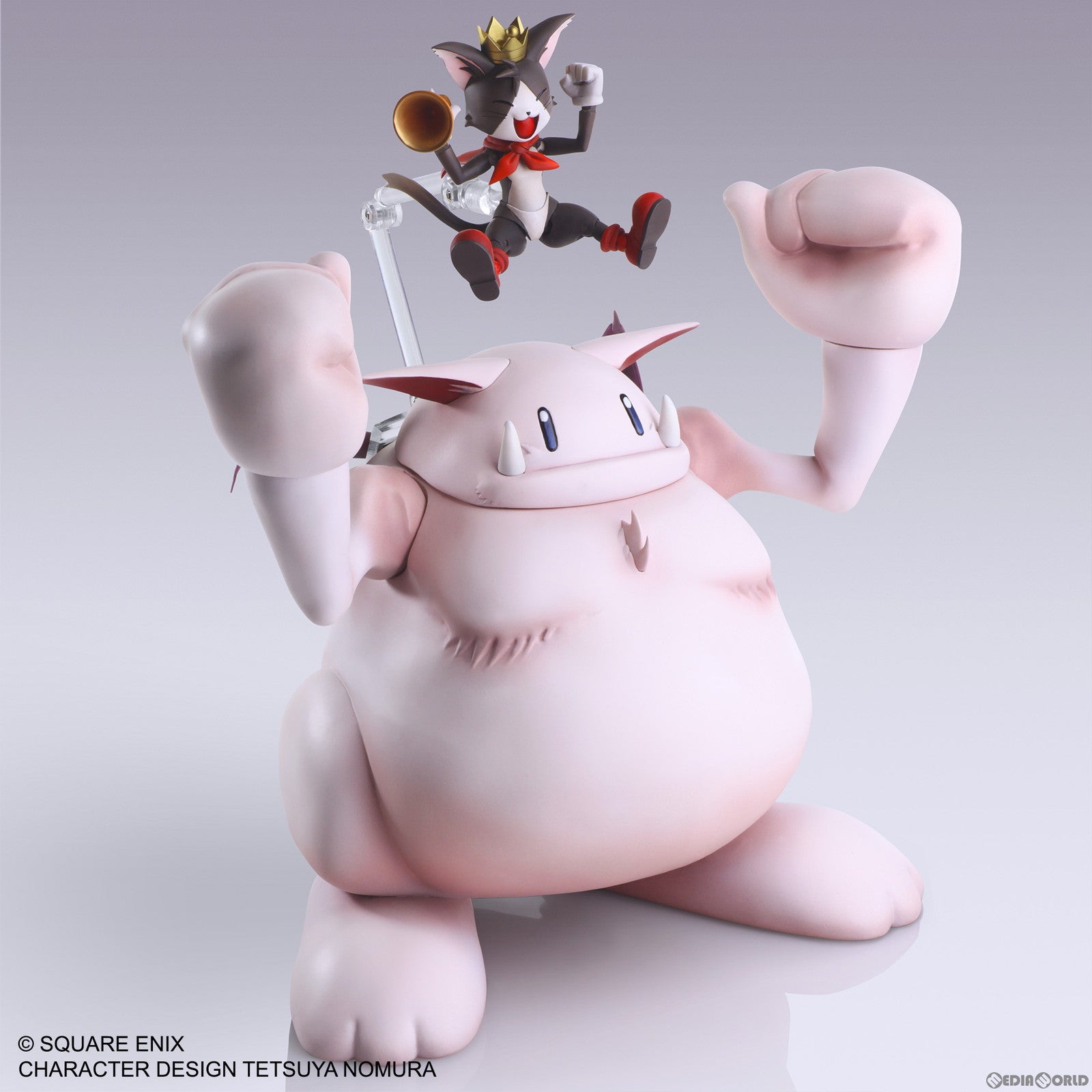 【中古即納】[FIG] BRING ARTS(ブリングアーツ) ケット・シー&デブモーグリ FINAL FANTASY VII(ファイナルファンタジー7) 完成品 可動フィギュア スクウェア・エニックス(20250326)