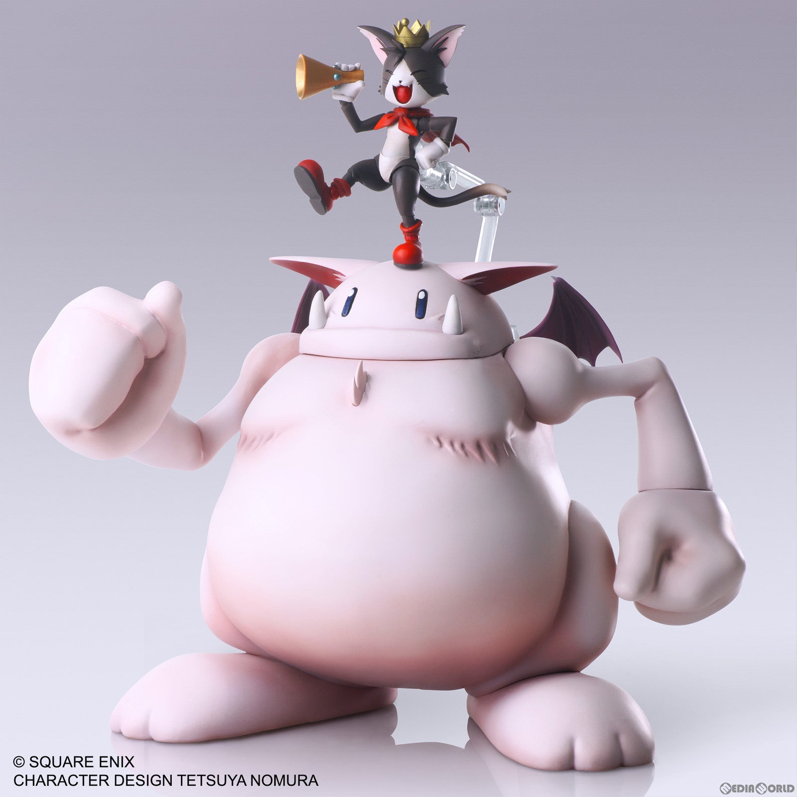 【新品即納】[FIG] BRING ARTS(ブリングアーツ) ケット・シー&デブモーグリ FINAL FANTASY VII(ファイナルファンタジー7) 完成品 可動フィギュア スクウェア・エニックス(20250326)