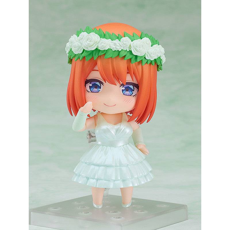 【中古即納】[FIG] GOODSMILE ONLINE SHOP購入特典付属 ねんどろいど 2405 中野四葉(なかのよつば) ウエディングドレスVer. 五等分の花嫁∽ 完成品 可動フィギュア グッドスマイルカンパニー(20240725)