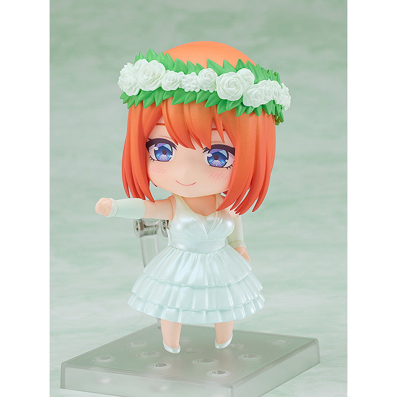 【中古即納】[FIG] GOODSMILE ONLINE SHOP購入特典付属 ねんどろいど 2405 中野四葉(なかのよつば) ウエディングドレスVer. 五等分の花嫁∽ 完成品 可動フィギュア グッドスマイルカンパニー(20240725)